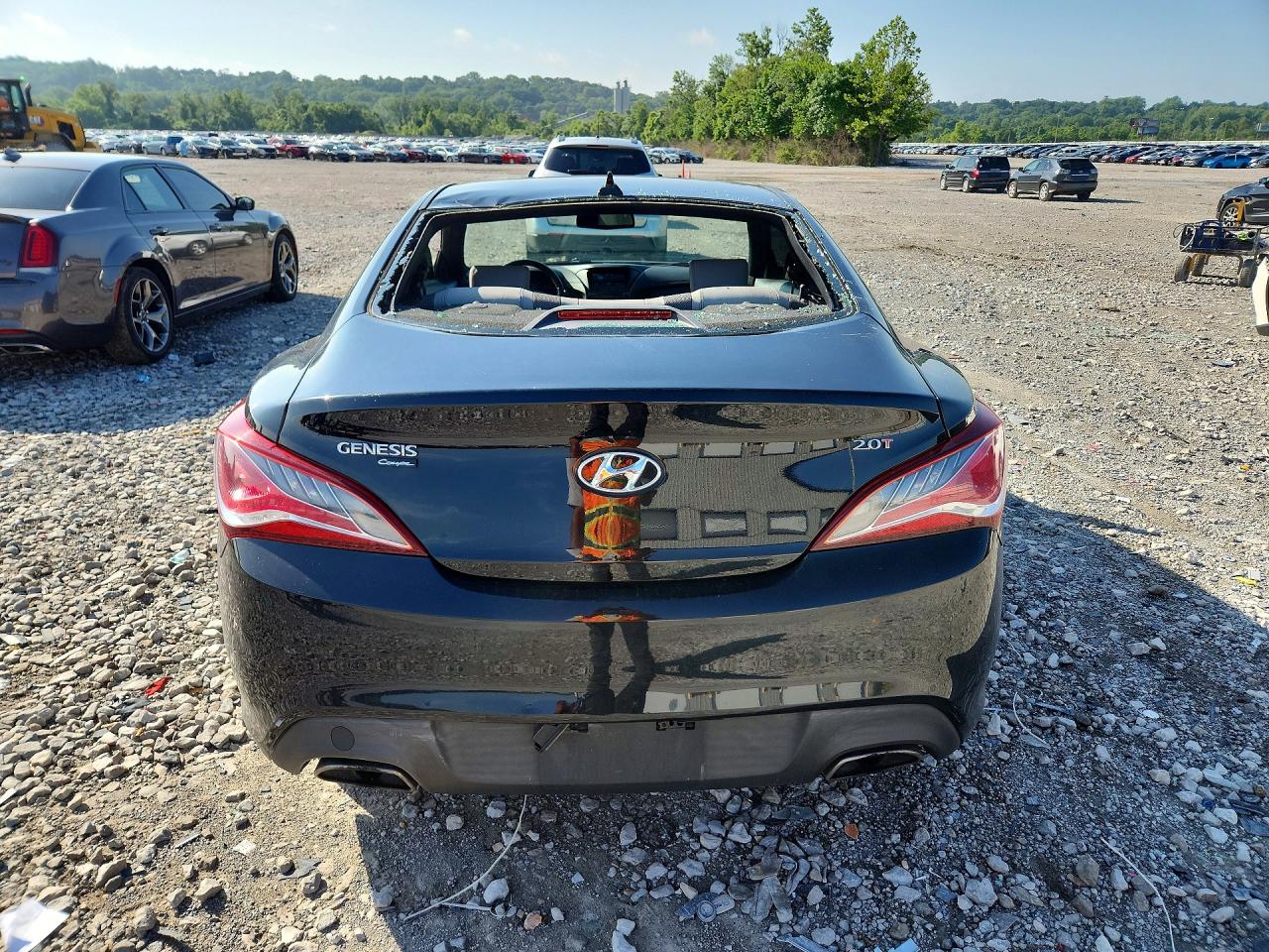 2013 Hyundai Genesis Coupe 2.0t Black vin: KMHHT6KD1DU102690