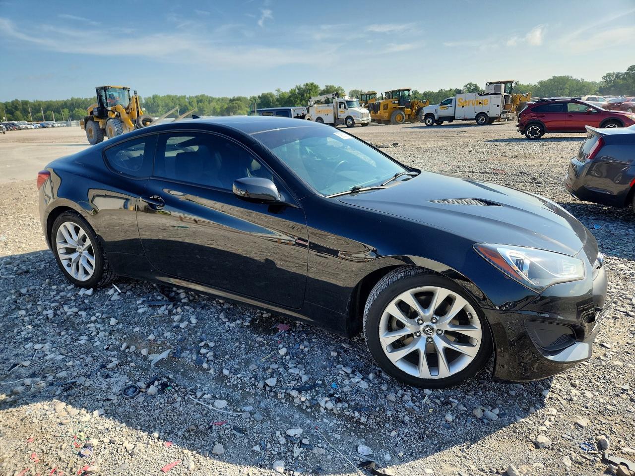 2013 Hyundai Genesis Coupe 2.0t Black vin: KMHHT6KD1DU102690
