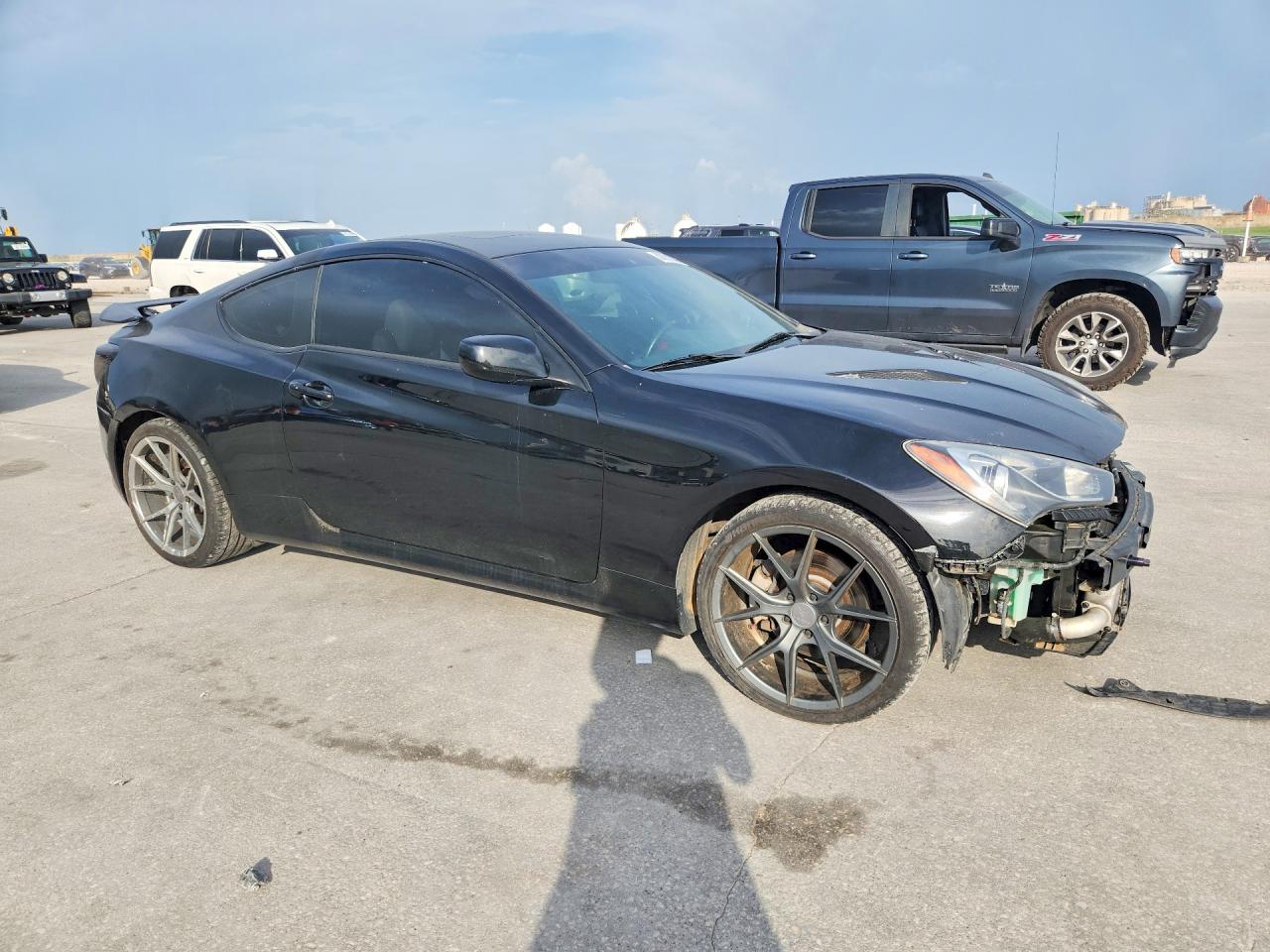 2013 Hyundai Genesis Coupe 2.0t Black vin: KMHHT6KD1DU103600