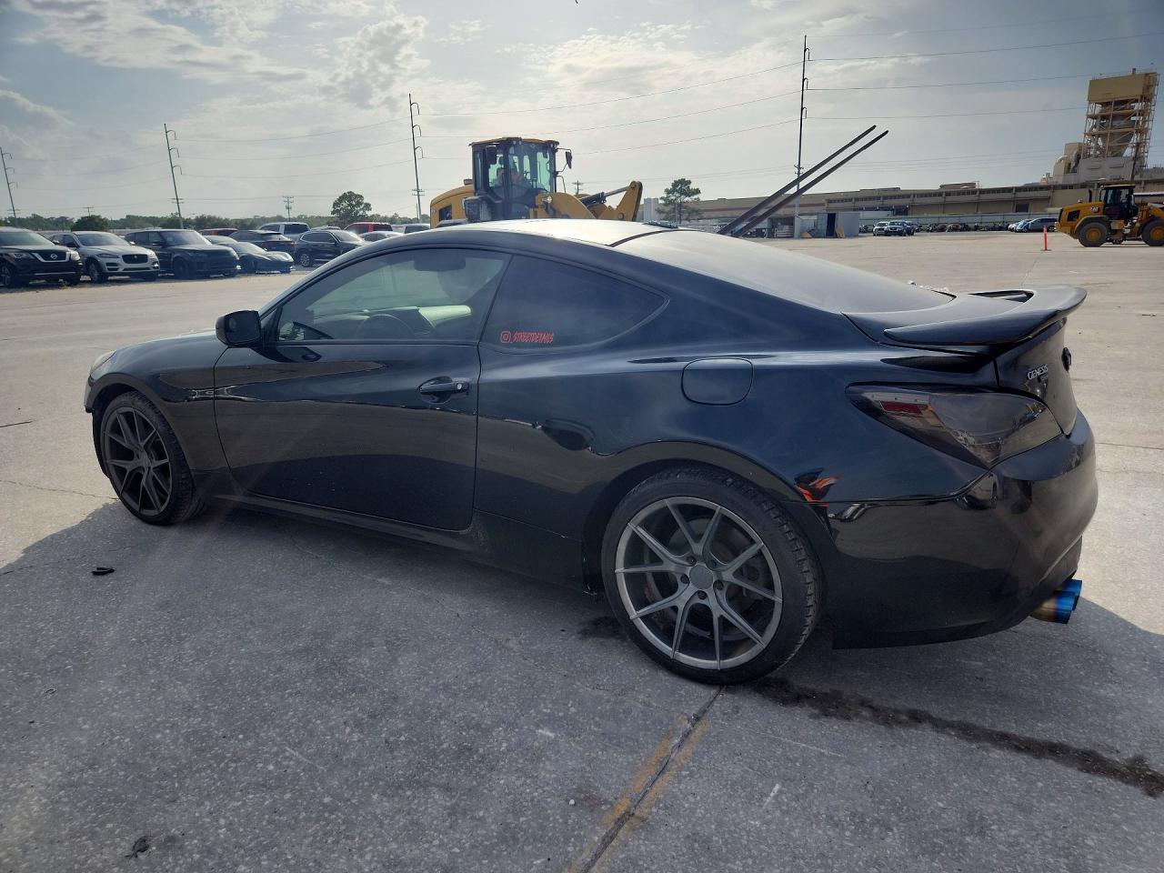 2013 Hyundai Genesis Coupe 2.0t Black vin: KMHHT6KD1DU103600