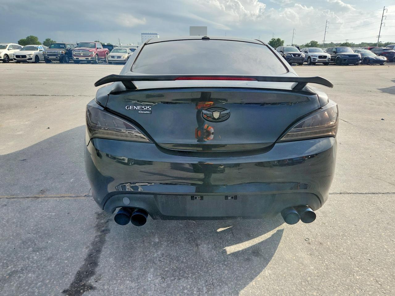 2013 Hyundai Genesis Coupe 2.0t Black vin: KMHHT6KD1DU103600
