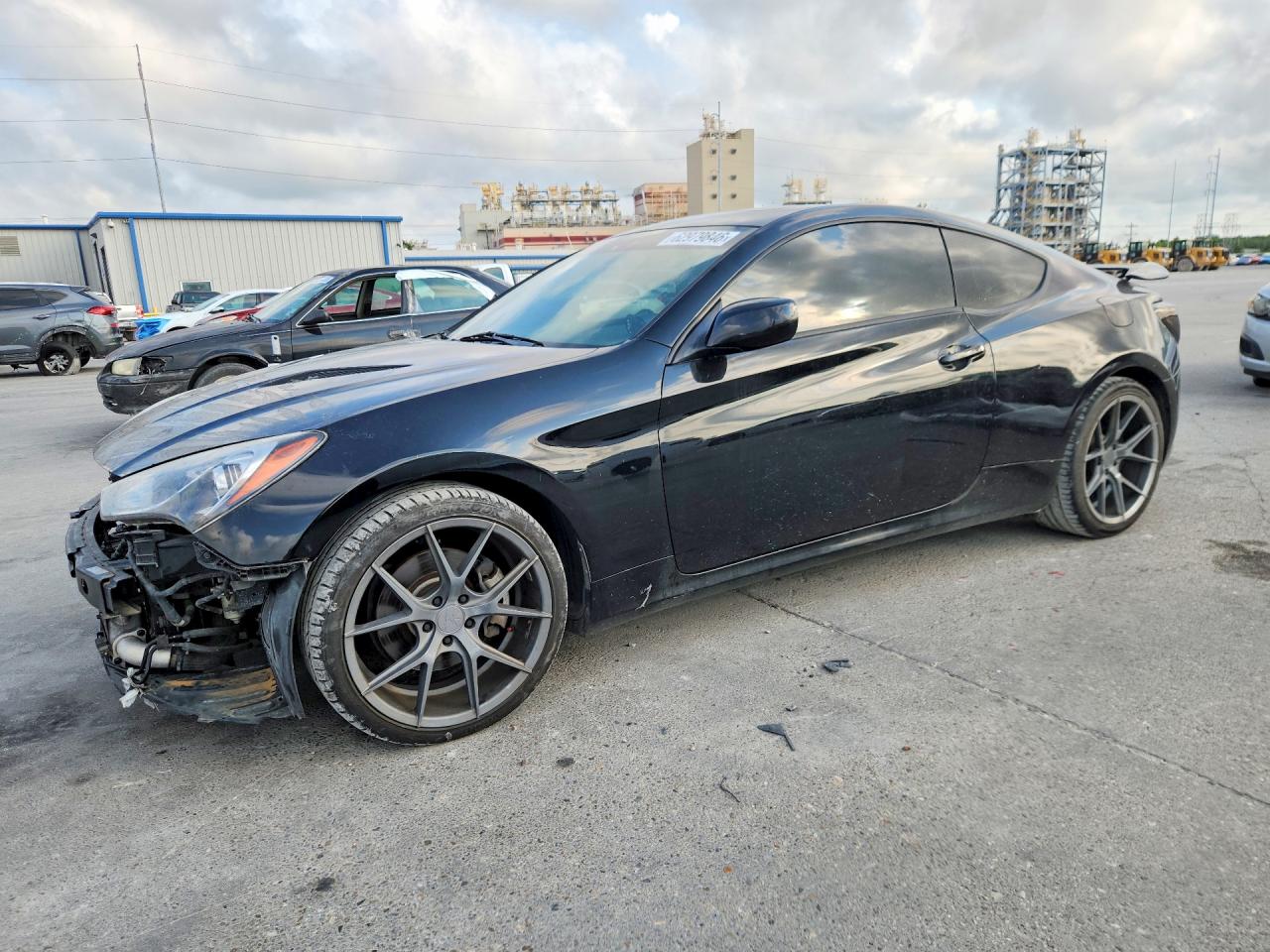 2013 Hyundai Genesis Coupe 2.0t Black vin: KMHHT6KD1DU103600
