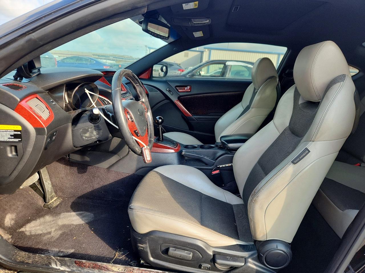 2013 Hyundai Genesis Coupe 2.0t Black vin: KMHHT6KD1DU103600