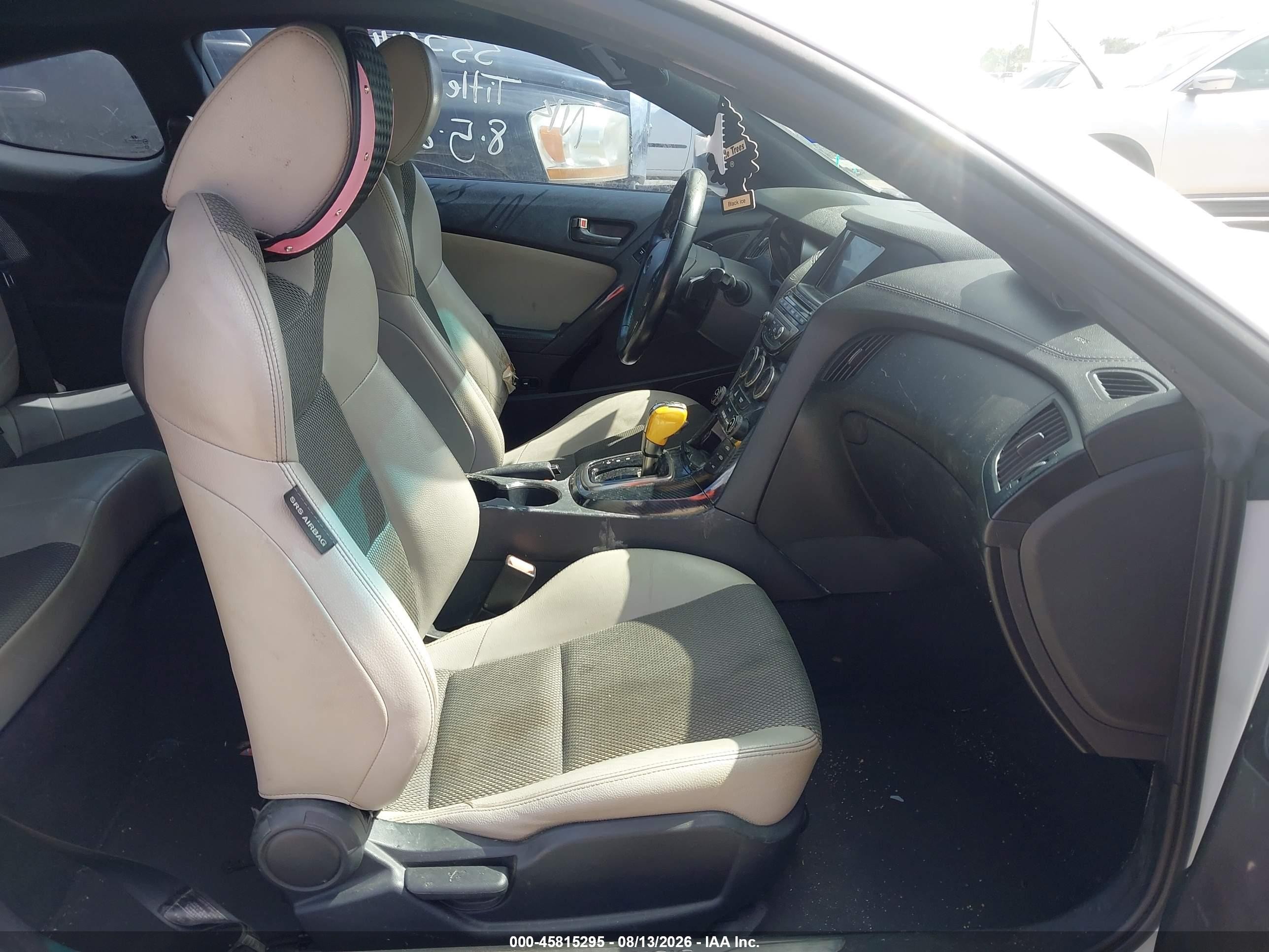 2013 Hyundai Genesis 2.0t Premium White vin: KMHHT6KD1DU103628