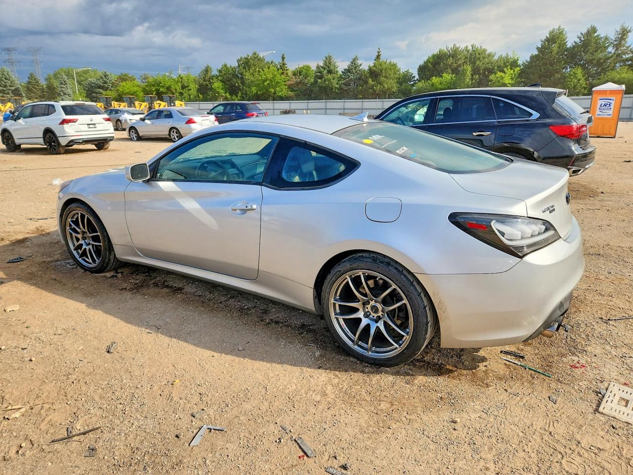 2014 Hyundai Genesis Coupe 2.0t Gray vin: KMHHT6KD1EU116557