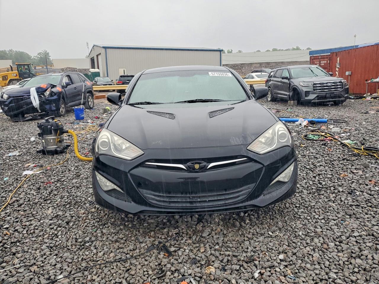 2014 Hyundai Genesis Coupe 2.0t Black vin: KMHHT6KD1EU119152
