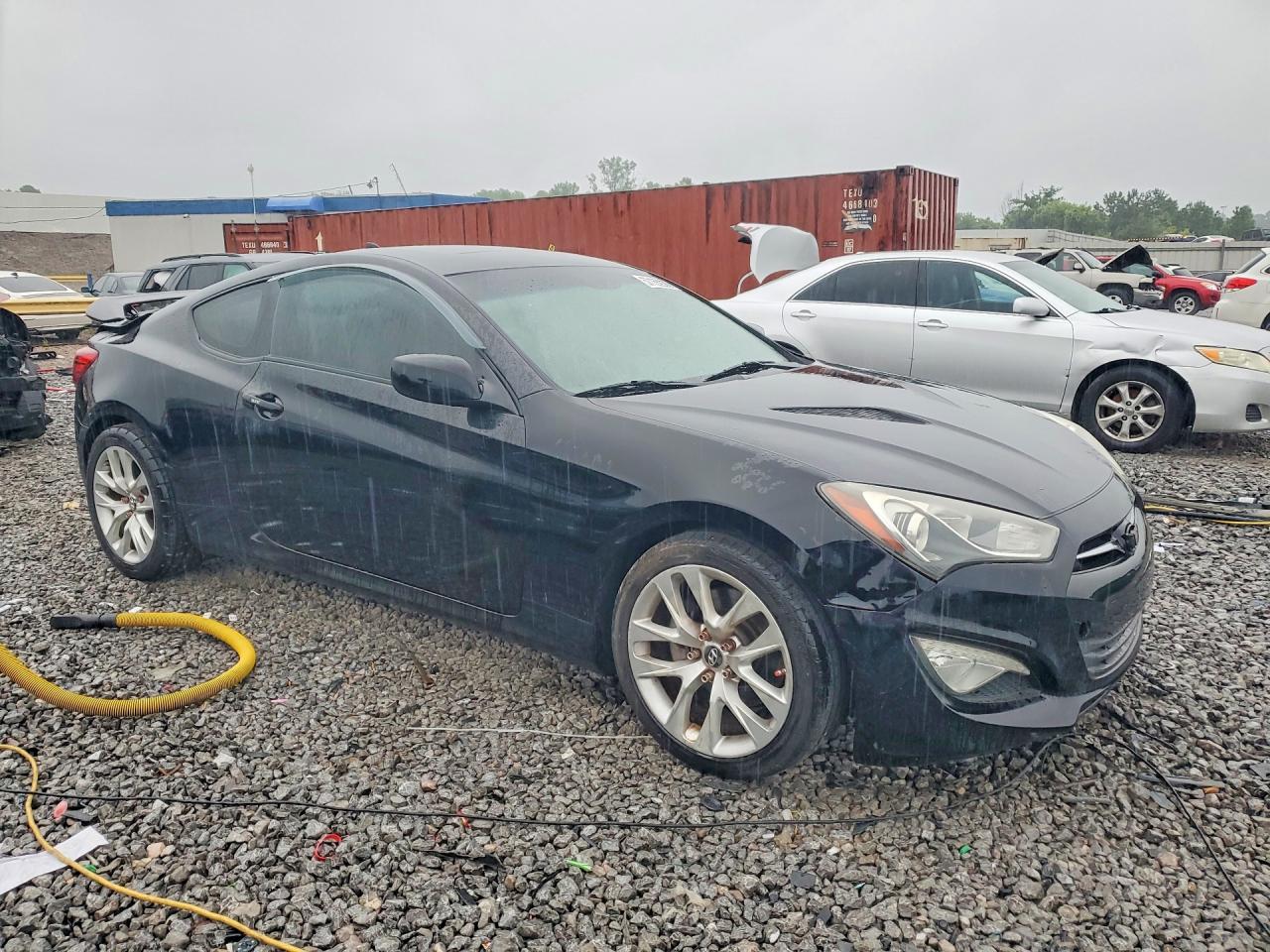 2014 Hyundai Genesis Coupe 2.0t Black vin: KMHHT6KD1EU119152