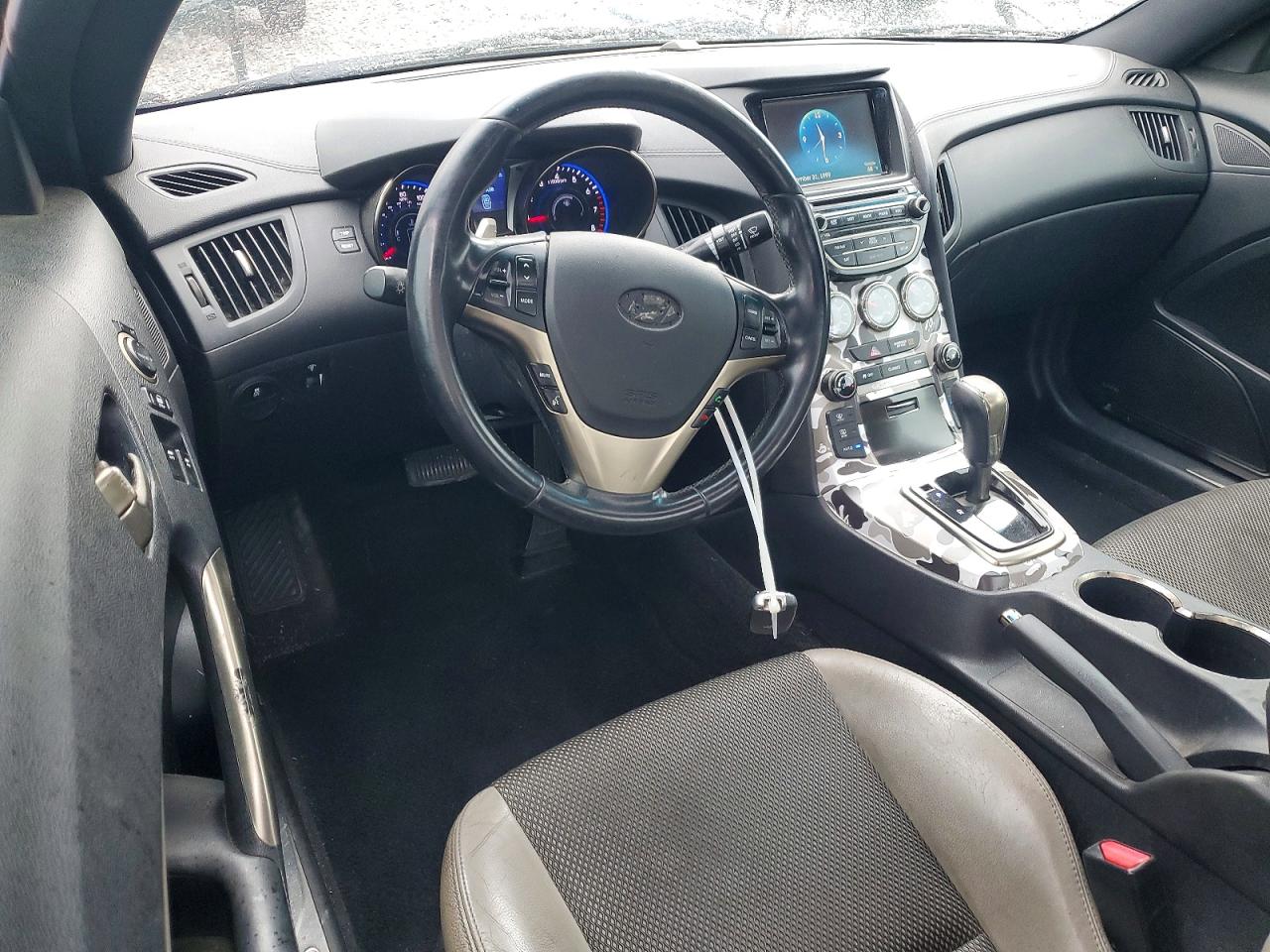 2014 Hyundai Genesis Coupe 2.0t Black vin: KMHHT6KD1EU119152