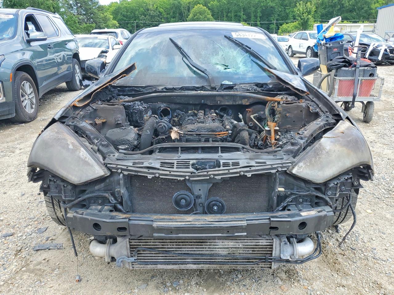 2014 Hyundai Genesis Coupe 2.0t Black vin: KMHHT6KD1EU120768