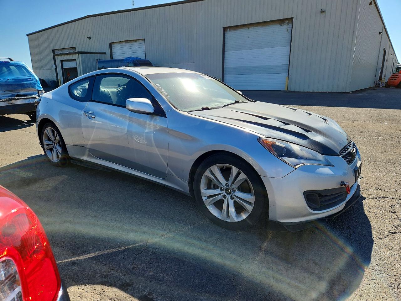 2010 Hyundai Genesis Coupe 2.0t Premium Silver vin: KMHHT6KD2AU010208