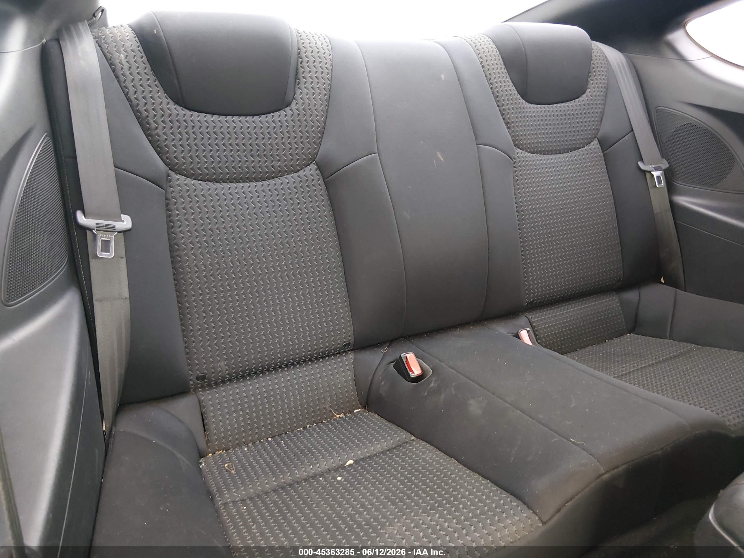 2010 Hyundai Genesis 2.0t Black vin: KMHHT6KD2AU035545