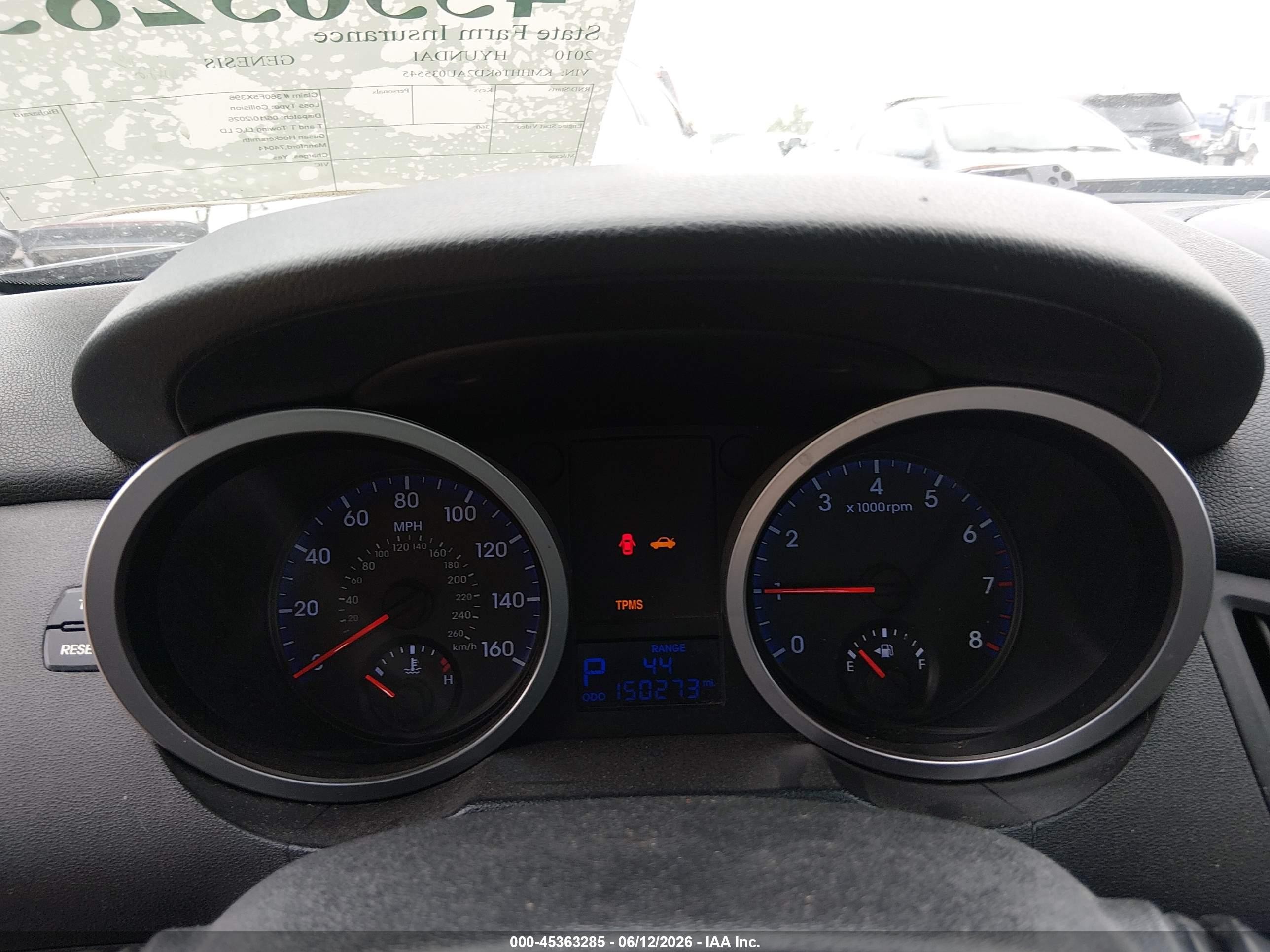 2010 Hyundai Genesis 2.0t Black vin: KMHHT6KD2AU035545