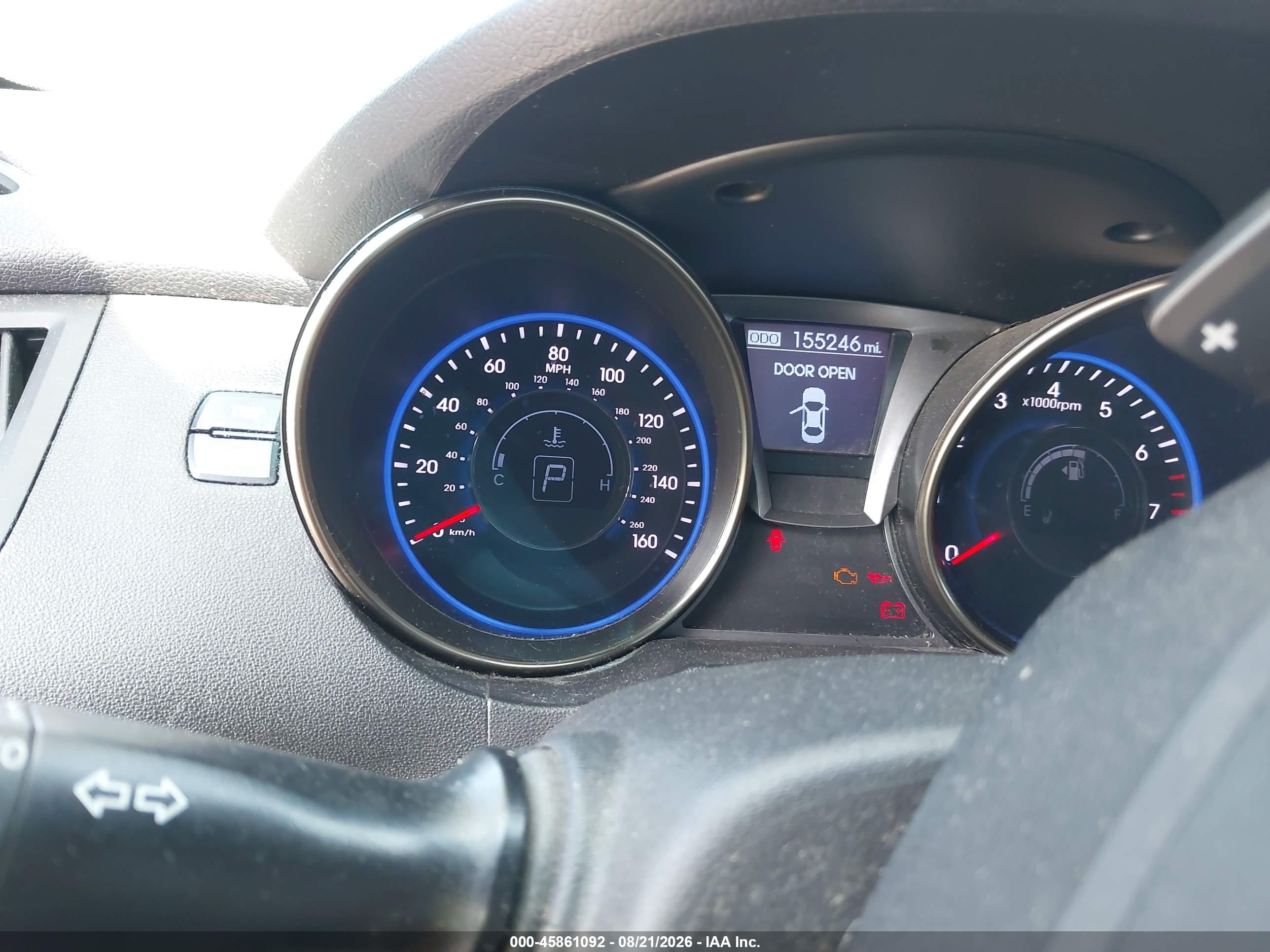 2013 Hyundai Genesis 2.0t Черный vin: KMHHT6KD2DU080165