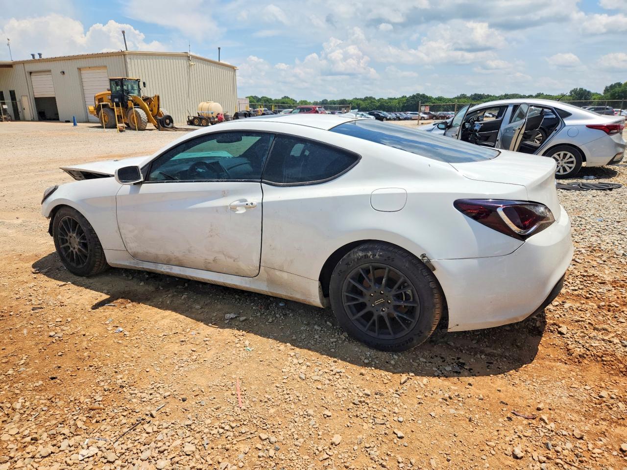 2013 Hyundai Genesis Coupe 2.0t White vin: KMHHT6KD2DU081168