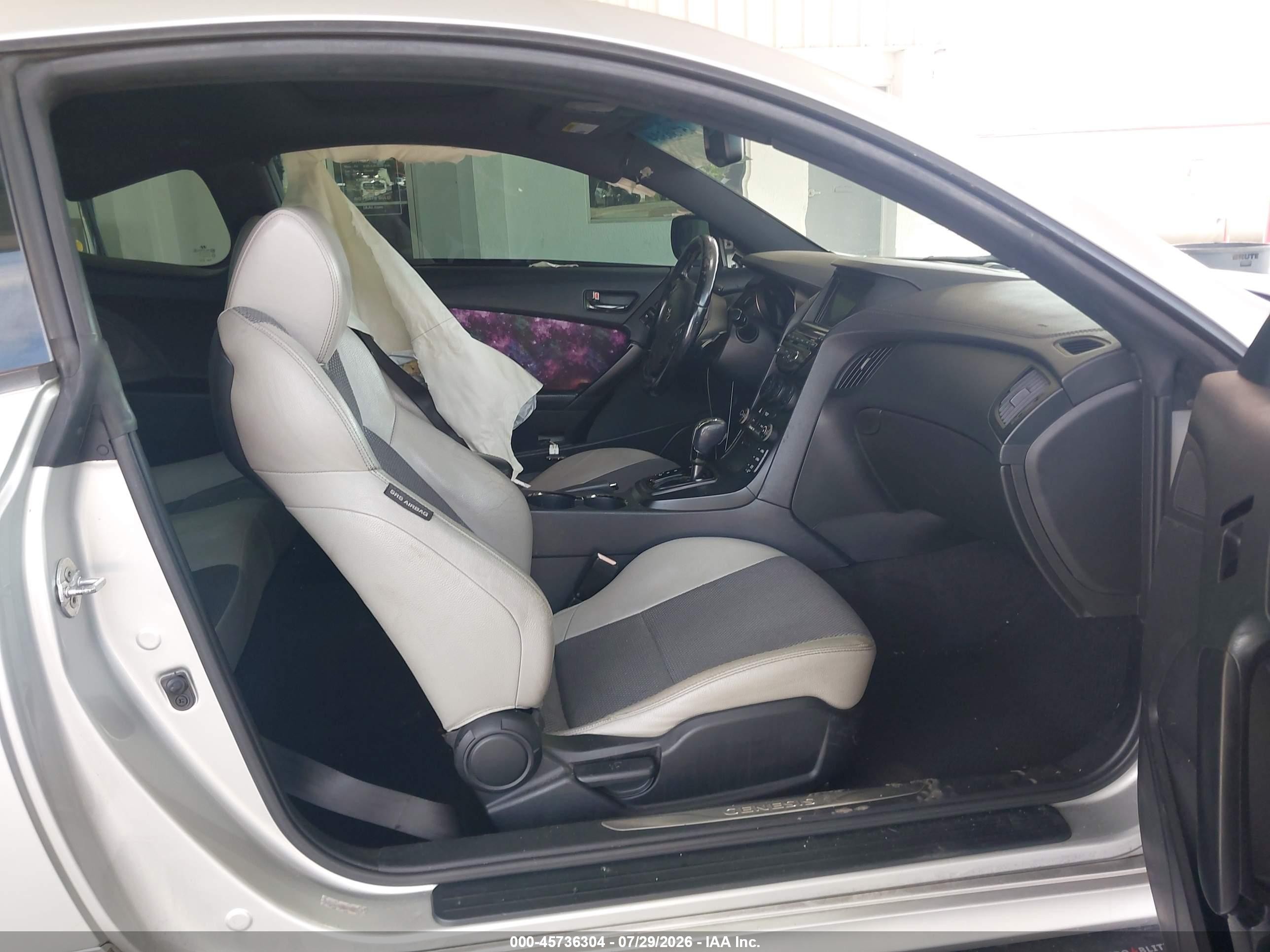 2013 Hyundai Genesis 2.0t Premium Silver vin: KMHHT6KD2DU086970