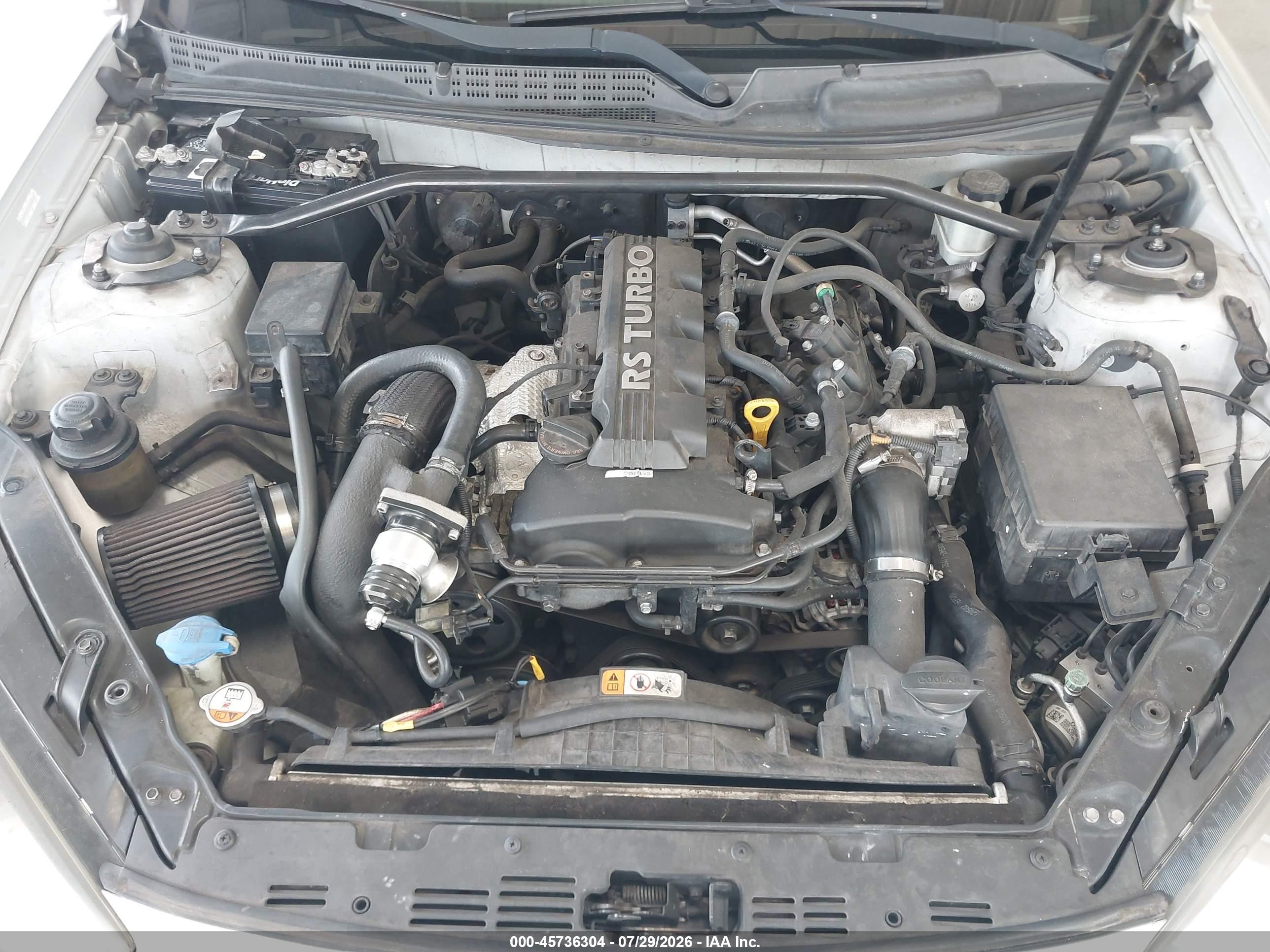 2013 Hyundai Genesis 2.0t Premium Silver vin: KMHHT6KD2DU086970