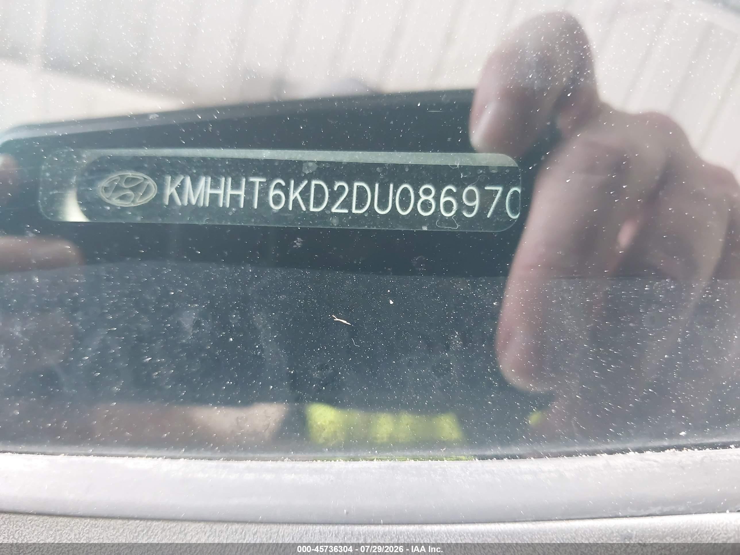 2013 Hyundai Genesis 2.0t Premium Silver vin: KMHHT6KD2DU086970