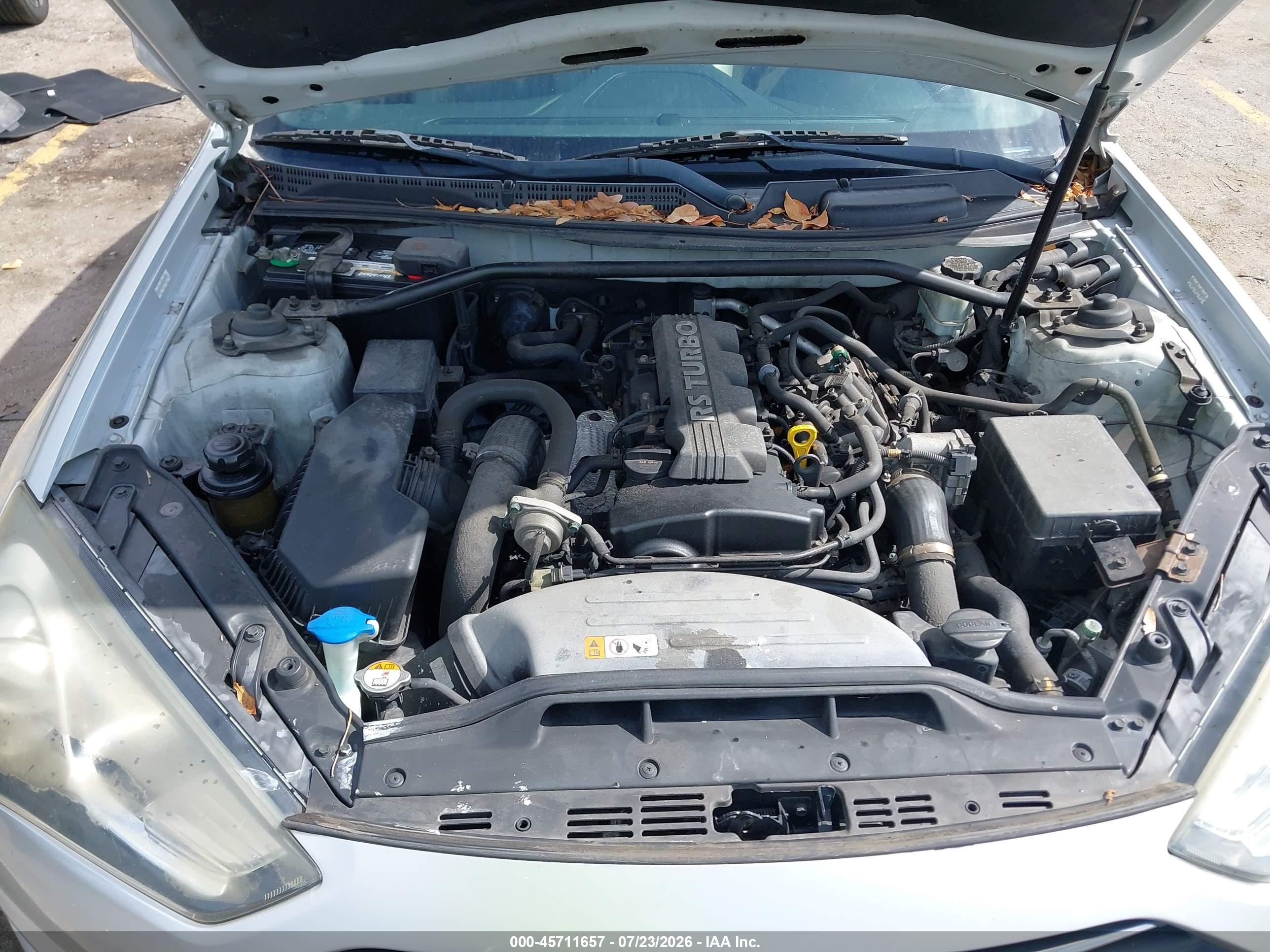 2013 Hyundai Genesis 2.0t Premium Серебряный vin: KMHHT6KD2DU107865