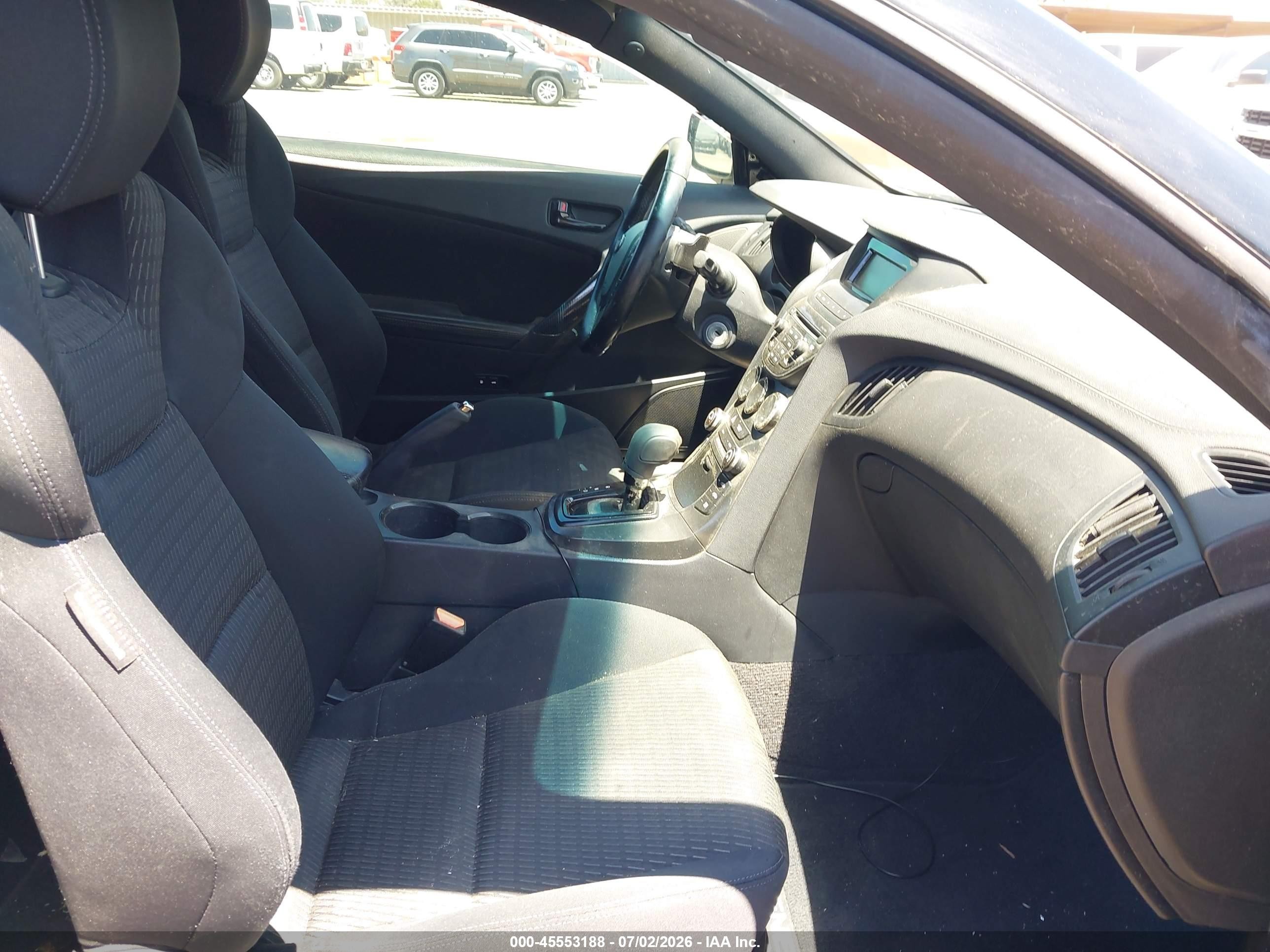 2013 Hyundai Genesis 2.0t Черный vin: KMHHT6KD2DU108756