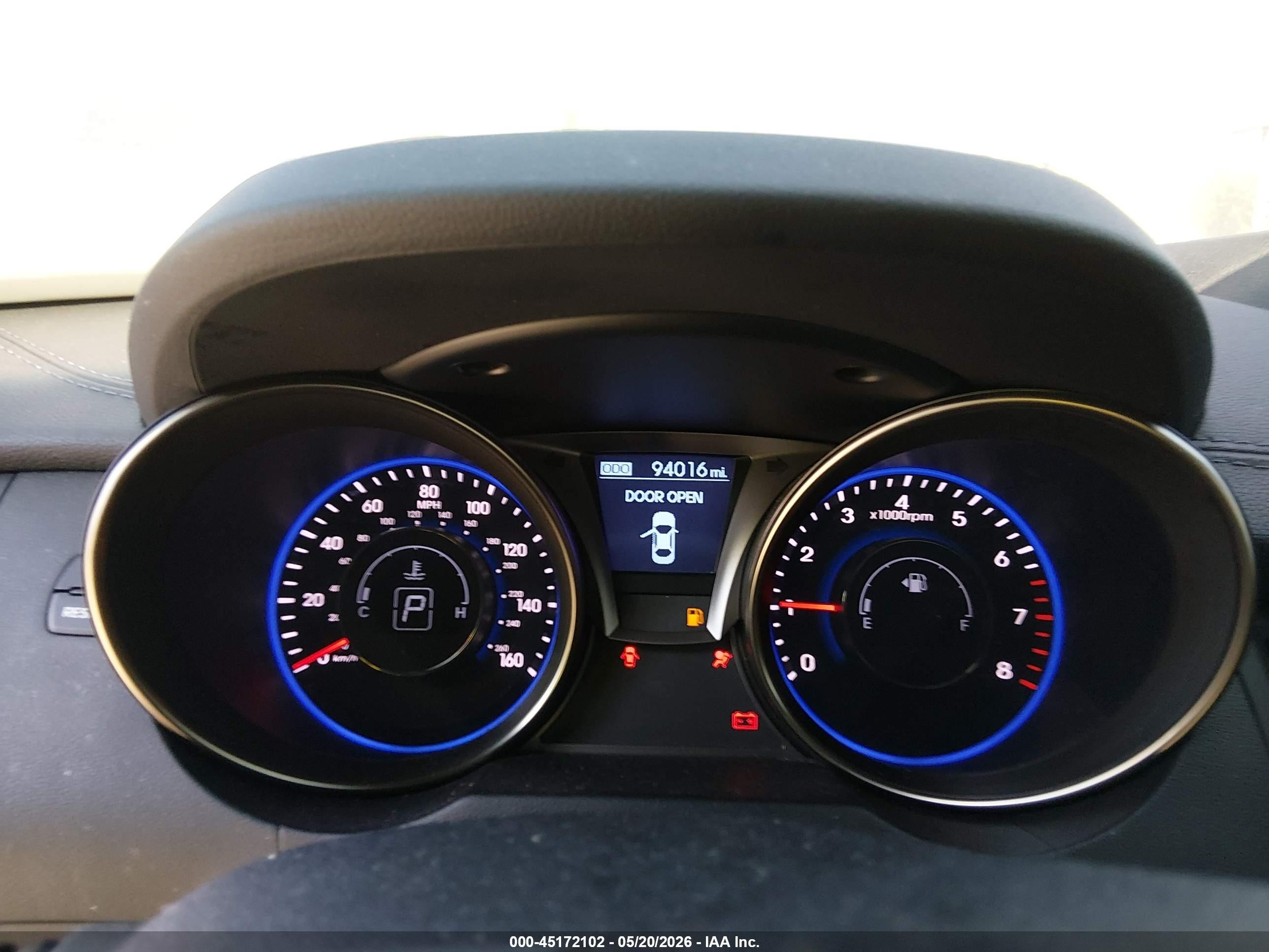 2013 Hyundai Genesis 2.0t Premium Gray vin: KMHHT6KD2DU109471