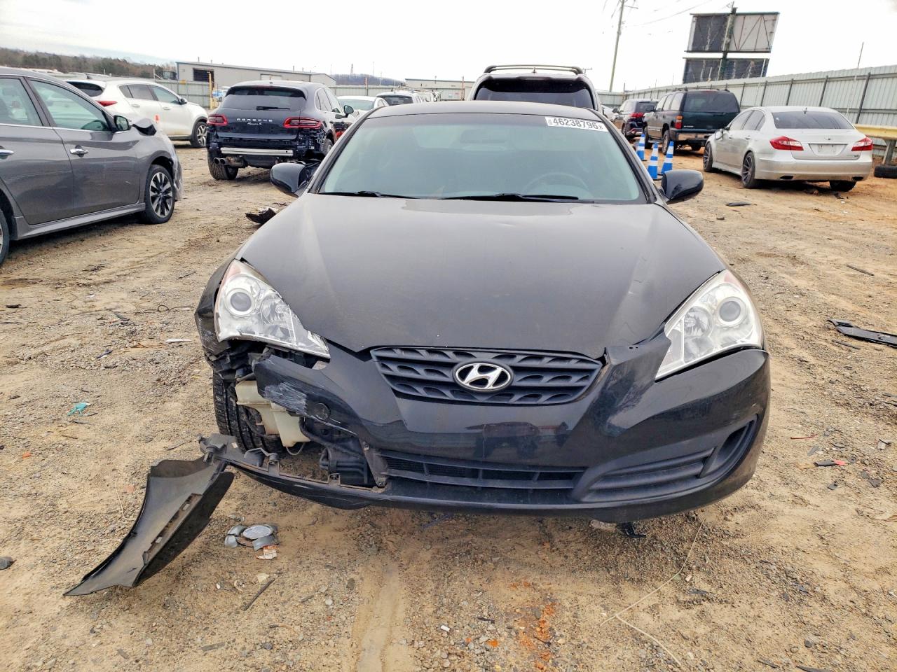 2012 Hyundai Genesis Coupe 2.0t Black vin: KMHHT6KD3CU068878