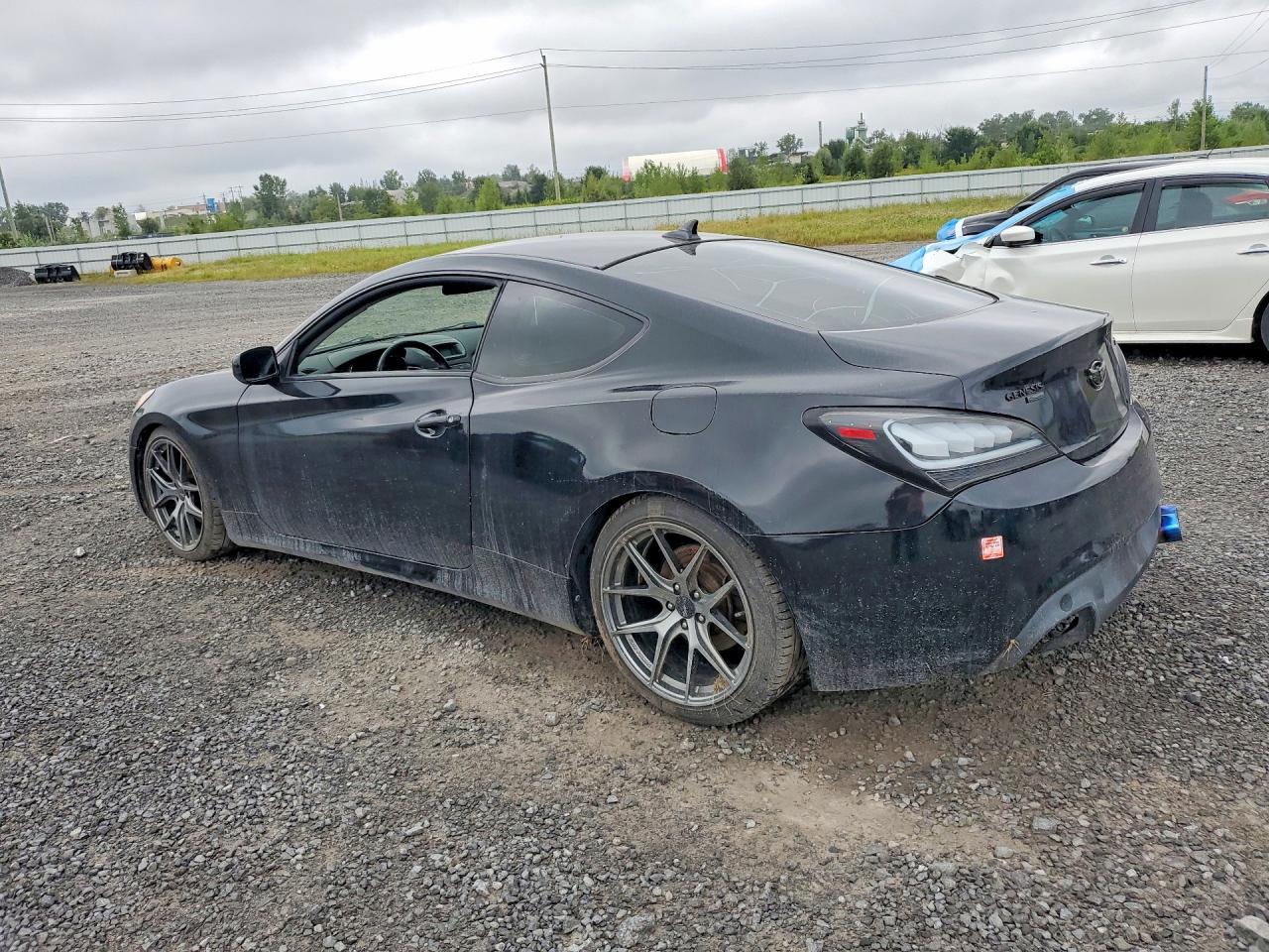 2012 Hyundai Genesis Coupe 2.0t Black vin: KMHHT6KD3CU069237