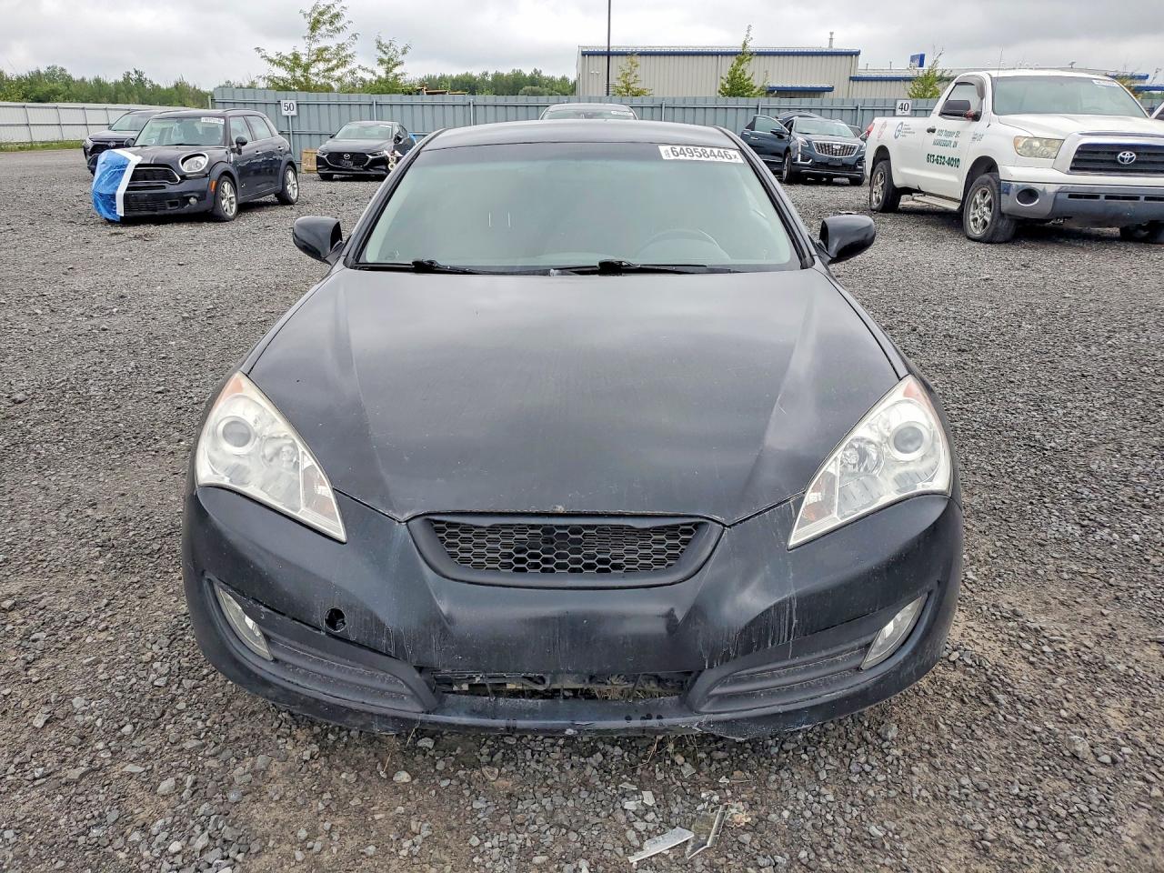 2012 Hyundai Genesis Coupe 2.0t Black vin: KMHHT6KD3CU069237