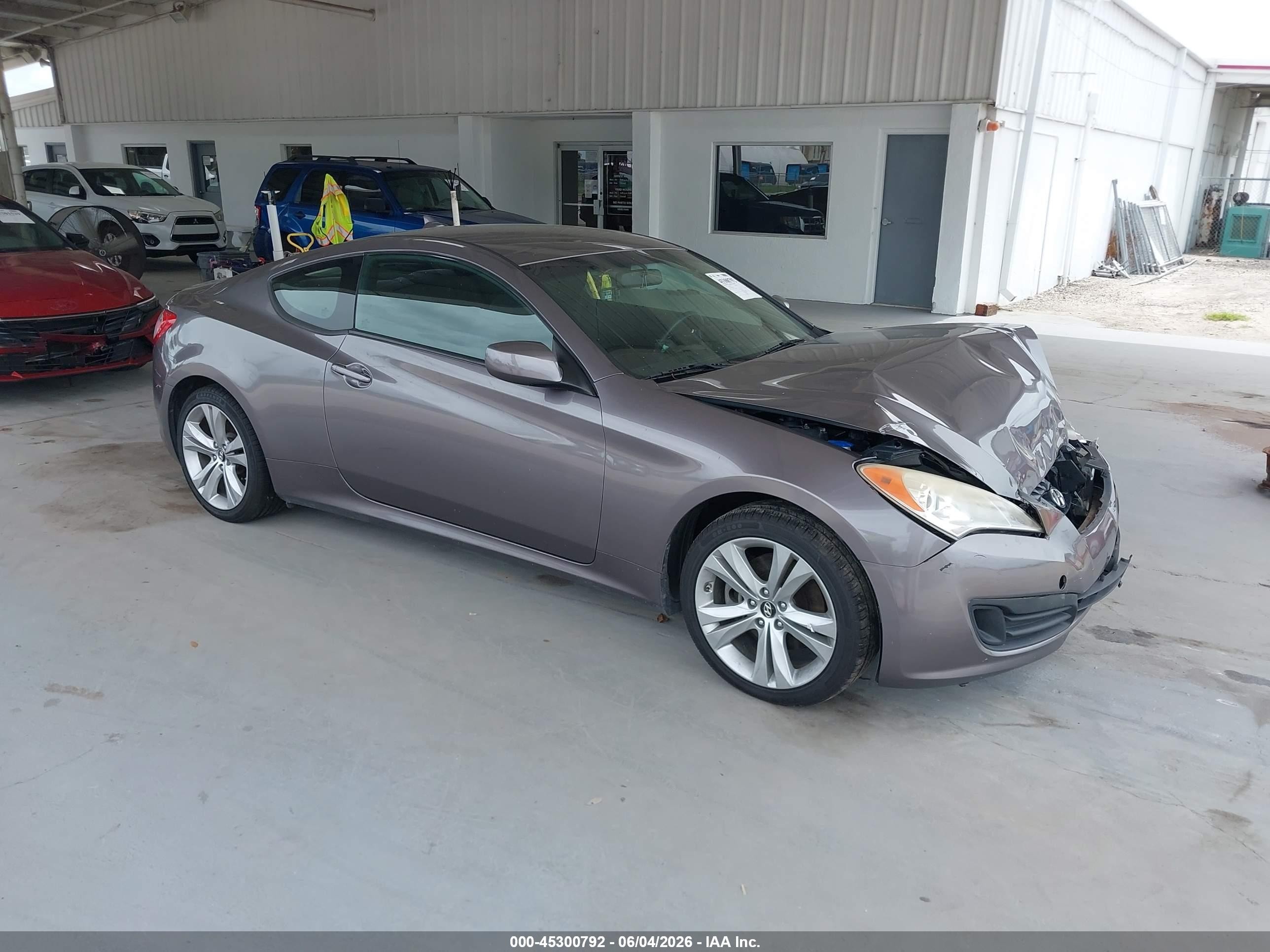 2012 Hyundai Genesis 2.0t Gray vin: KMHHT6KD3CU070579