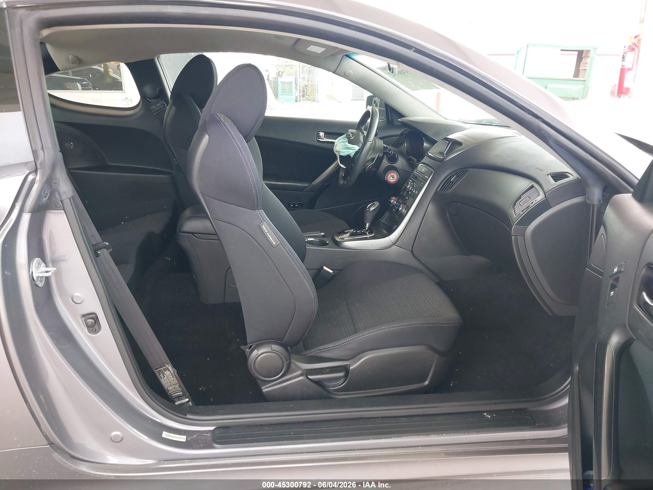 2012 Hyundai Genesis 2.0t Gray vin: KMHHT6KD3CU070579