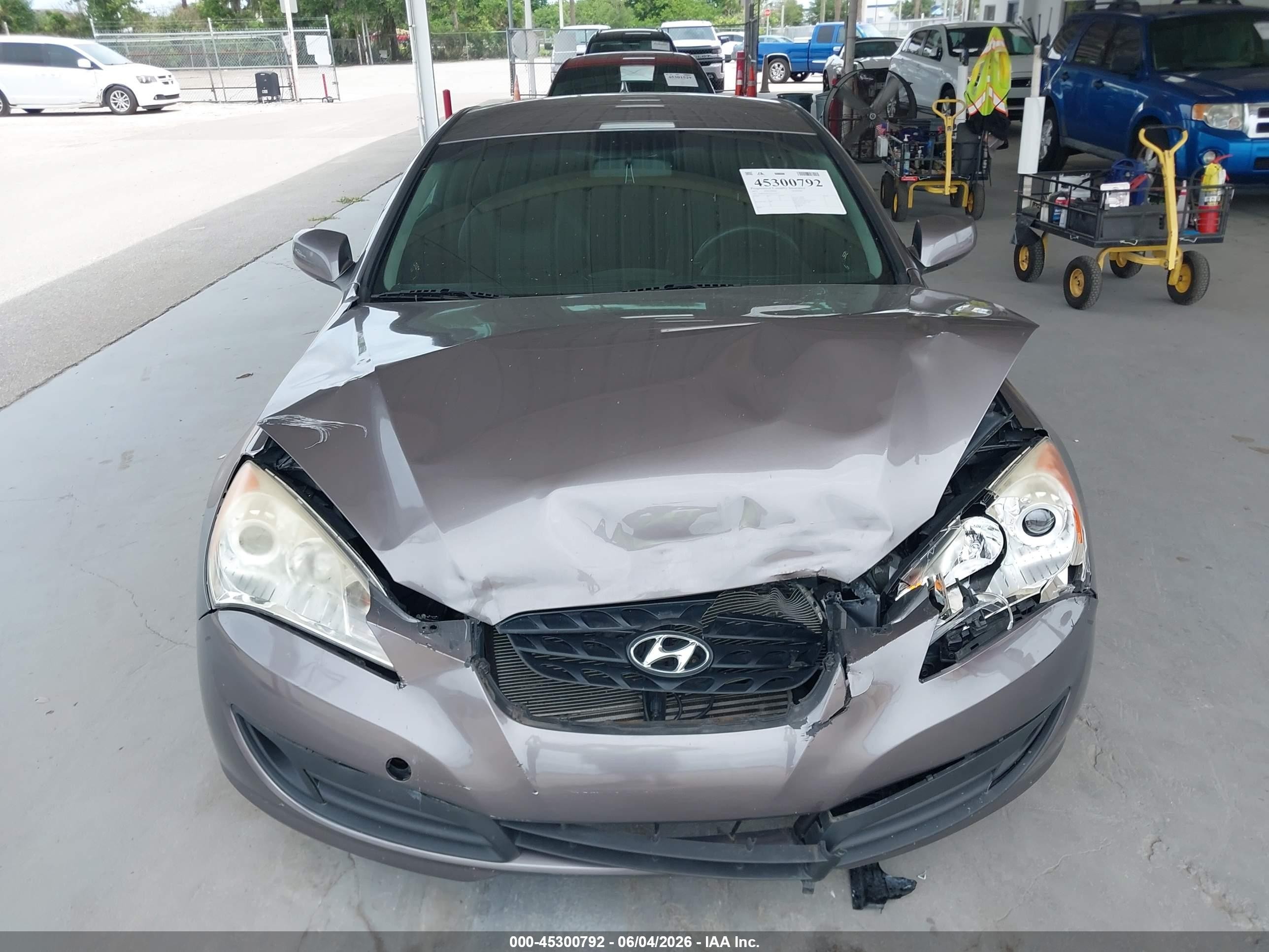 2012 Hyundai Genesis 2.0t Gray vin: KMHHT6KD3CU070579