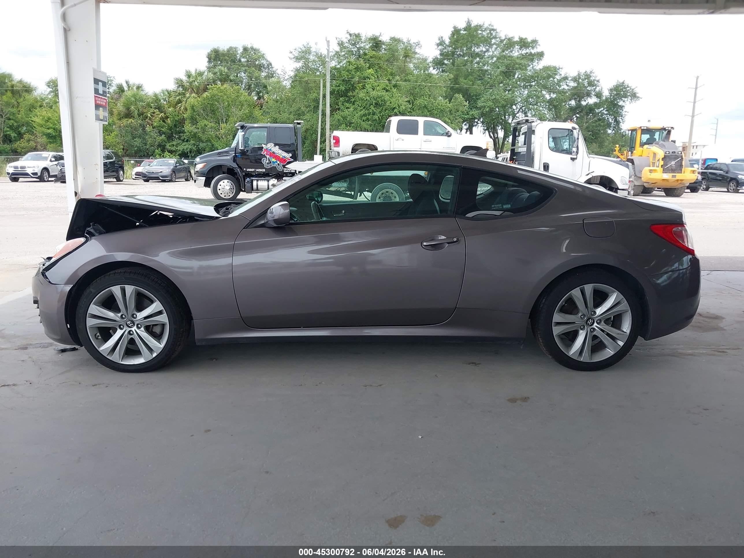 2012 Hyundai Genesis 2.0t Gray vin: KMHHT6KD3CU070579