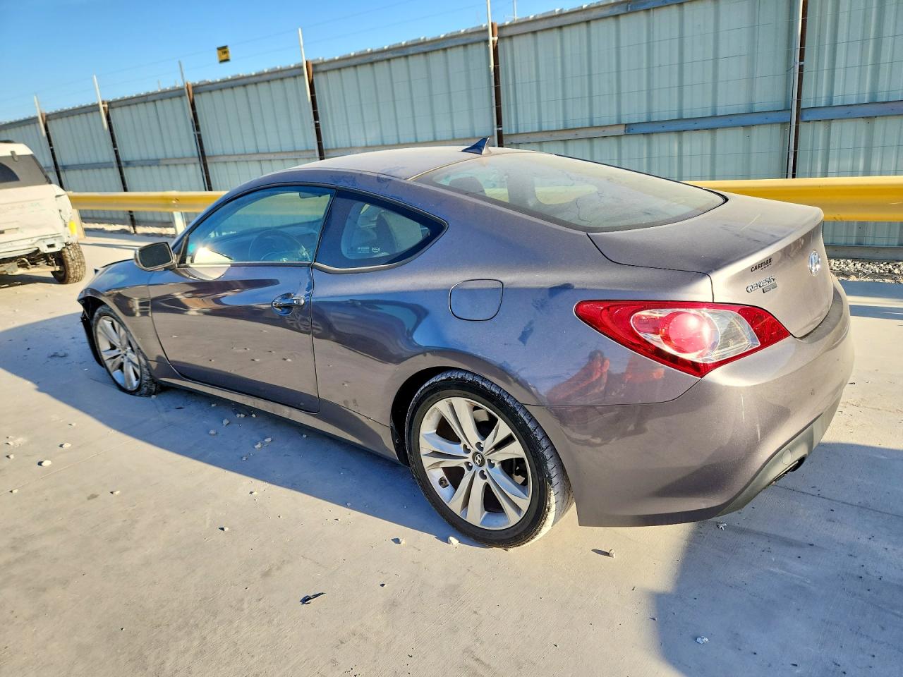 2012 Hyundai Genesis Coupe 2.0t Gray vin: KMHHT6KD3CU073725