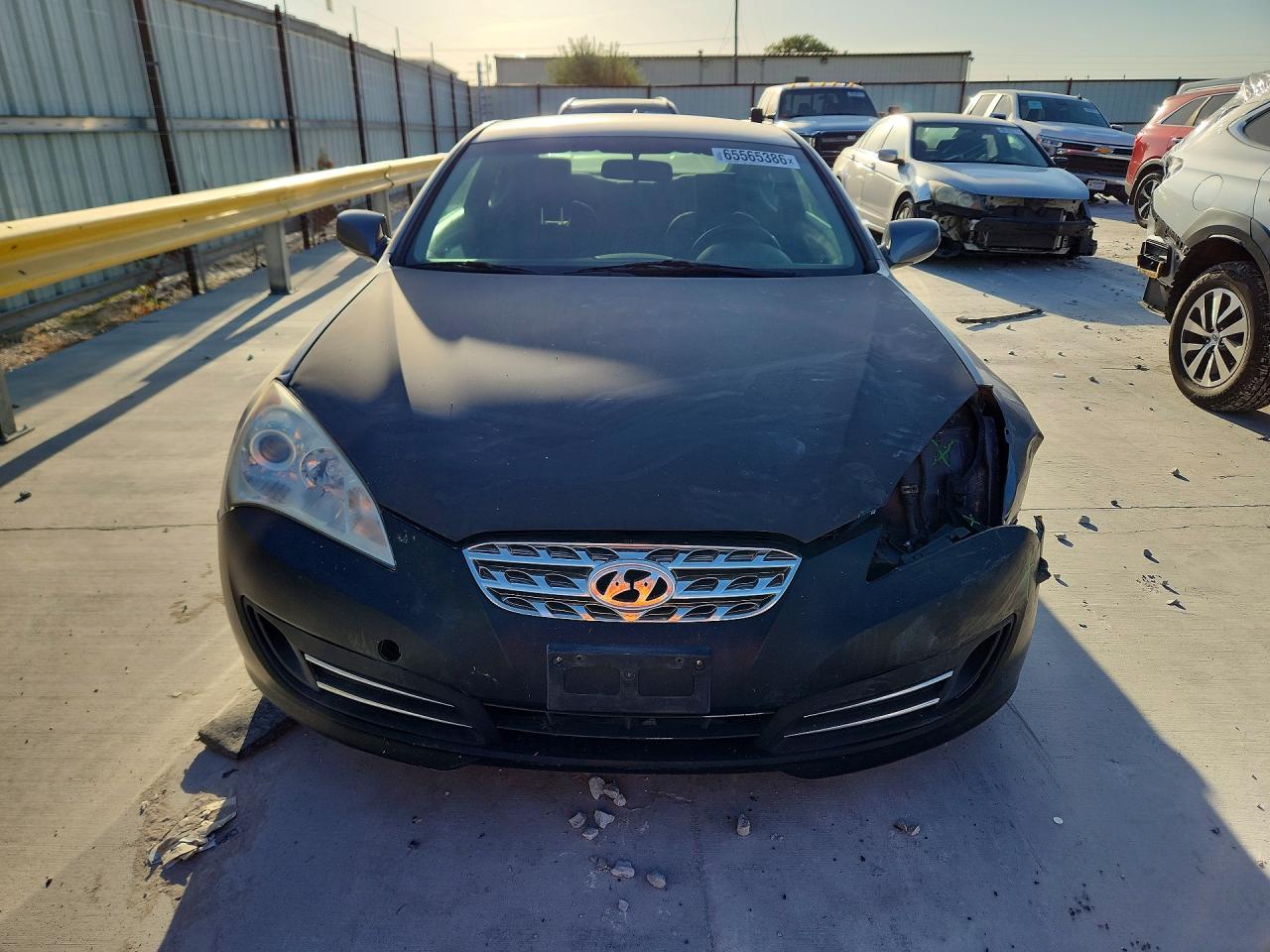 2012 Hyundai Genesis Coupe 2.0t Gray vin: KMHHT6KD3CU073725