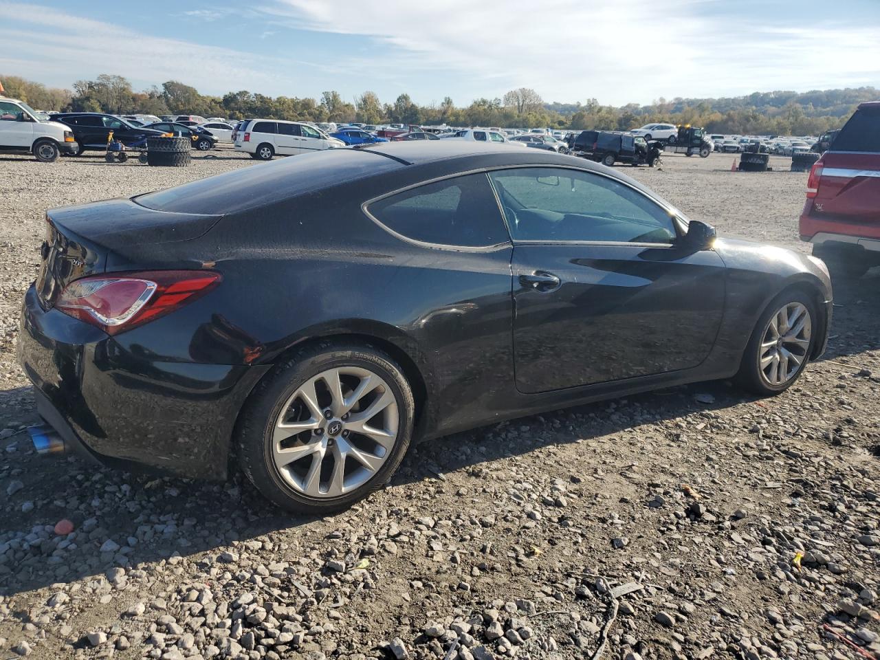2013 Hyundai Genesis Coupe 2.0t Black vin: KMHHT6KD3DU081437