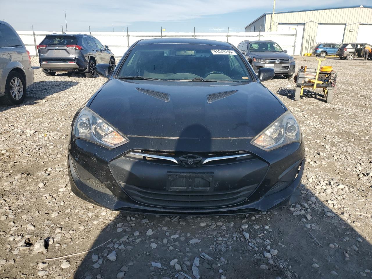2013 Hyundai Genesis Coupe 2.0t Black vin: KMHHT6KD3DU081437