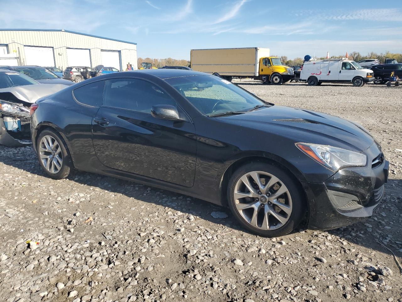 2013 Hyundai Genesis Coupe 2.0t Black vin: KMHHT6KD3DU081437