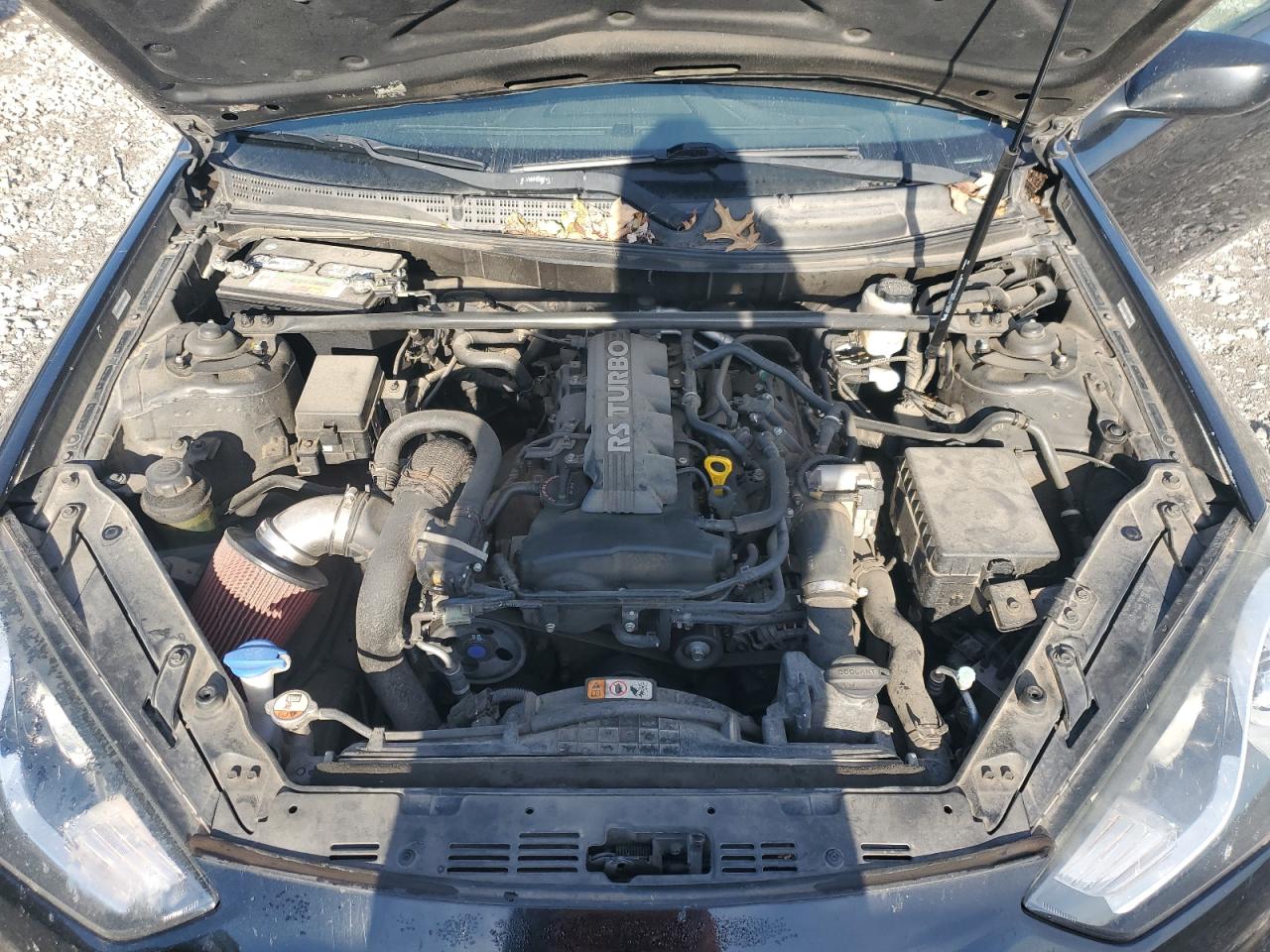 2013 Hyundai Genesis Coupe 2.0t Black vin: KMHHT6KD3DU081437