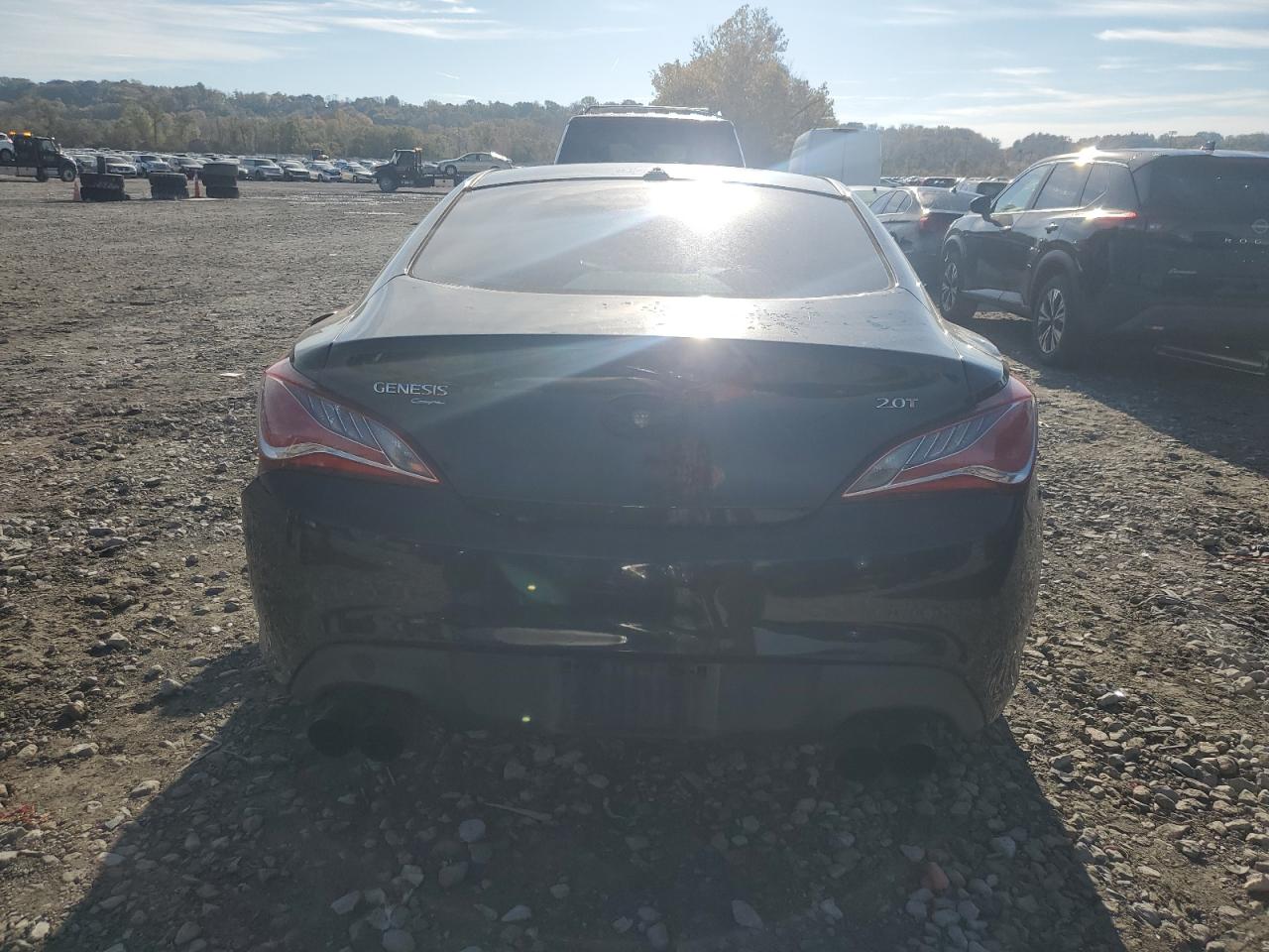 2013 Hyundai Genesis Coupe 2.0t Black vin: KMHHT6KD3DU081437