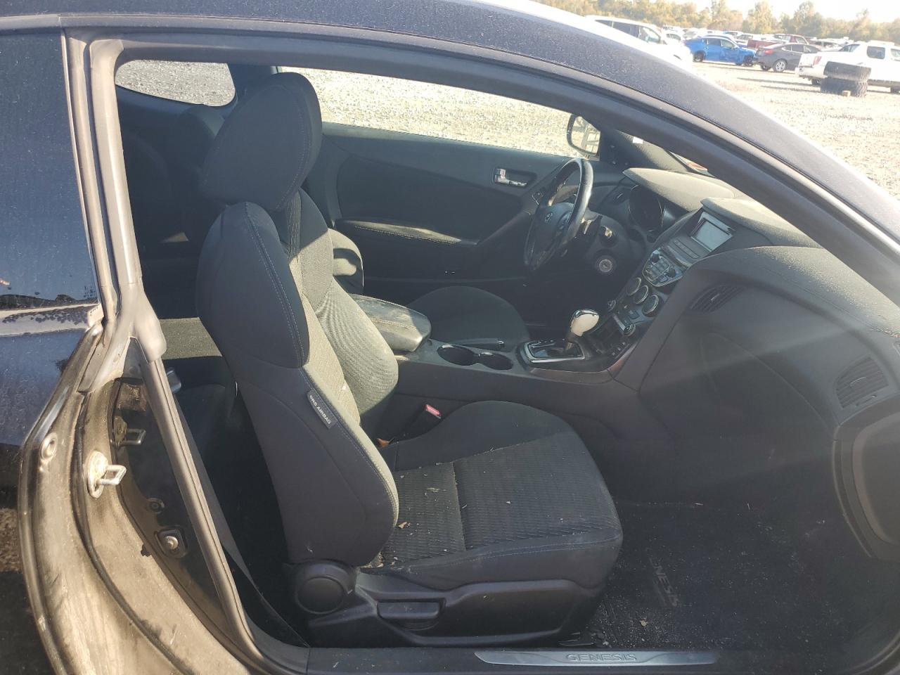 2013 Hyundai Genesis Coupe 2.0t Black vin: KMHHT6KD3DU081437