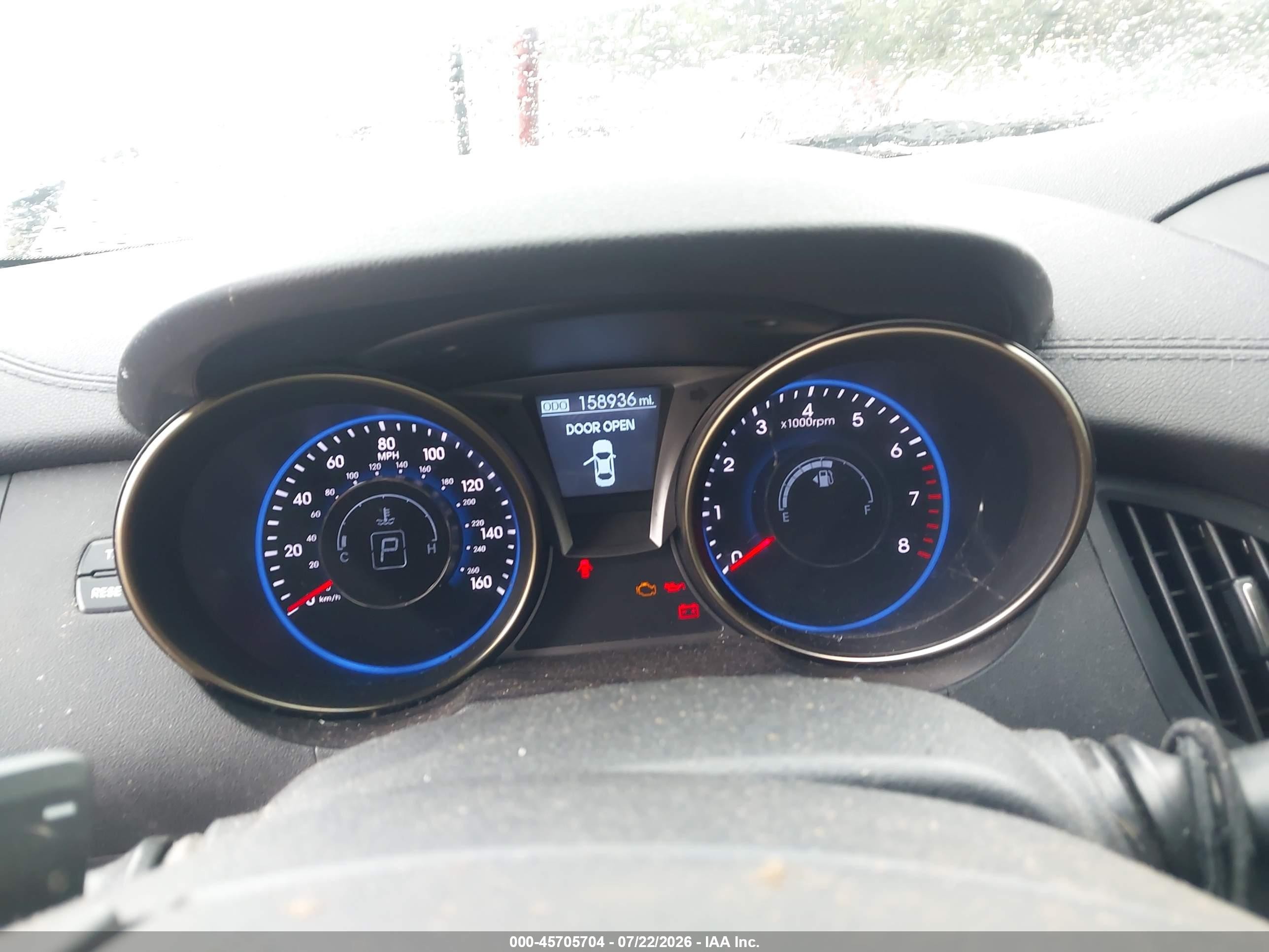 2013 Hyundai Genesis 2.0t Серебряный vin: KMHHT6KD3DU081857