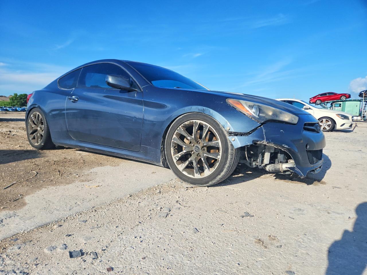 2013 Hyundai Genesis Coupe 2.0t Premium Синий vin: KMHHT6KD3DU084600