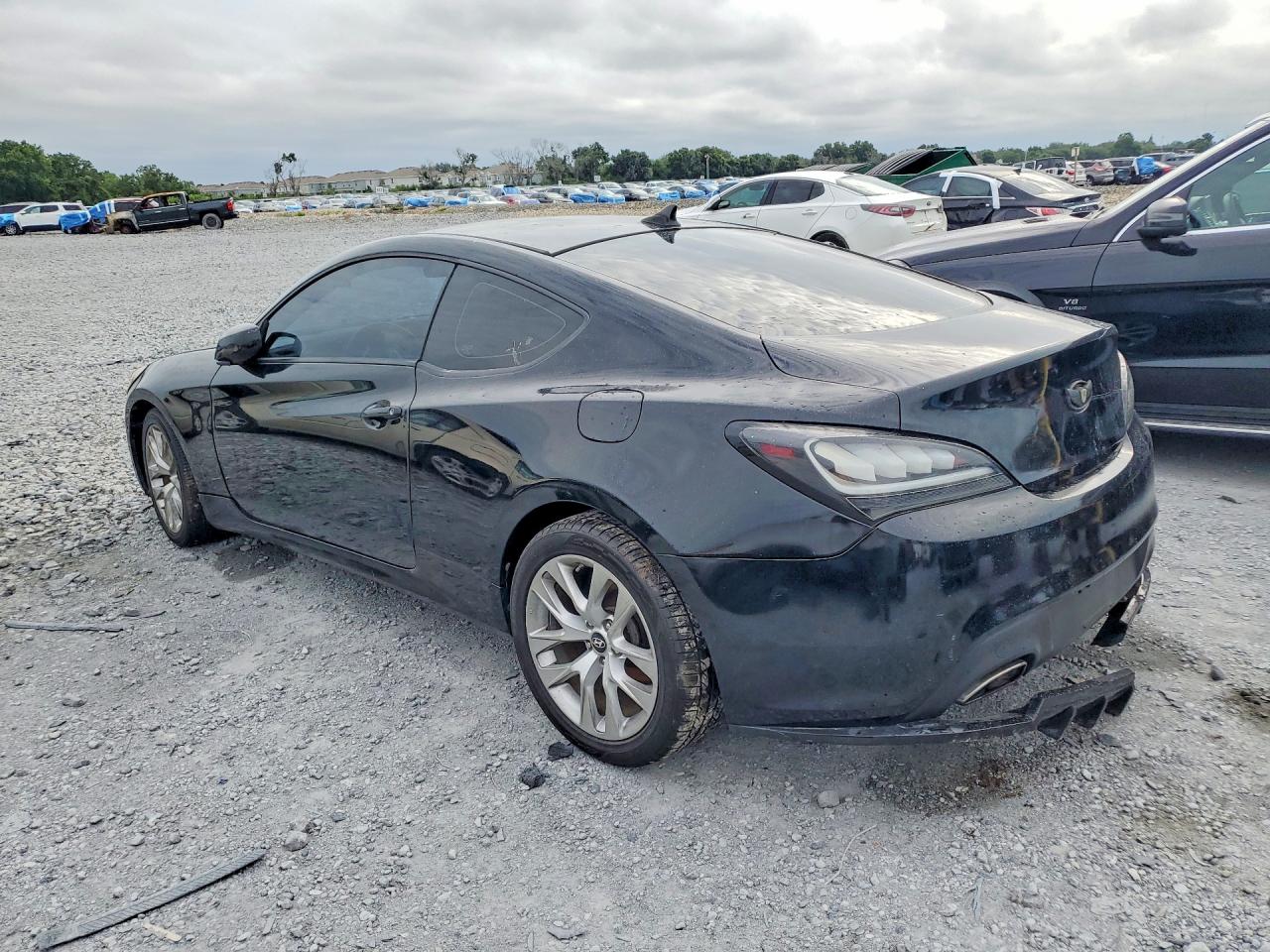 2013 Hyundai Genesis Coupe 2.0t Black vin: KMHHT6KD3DU086668