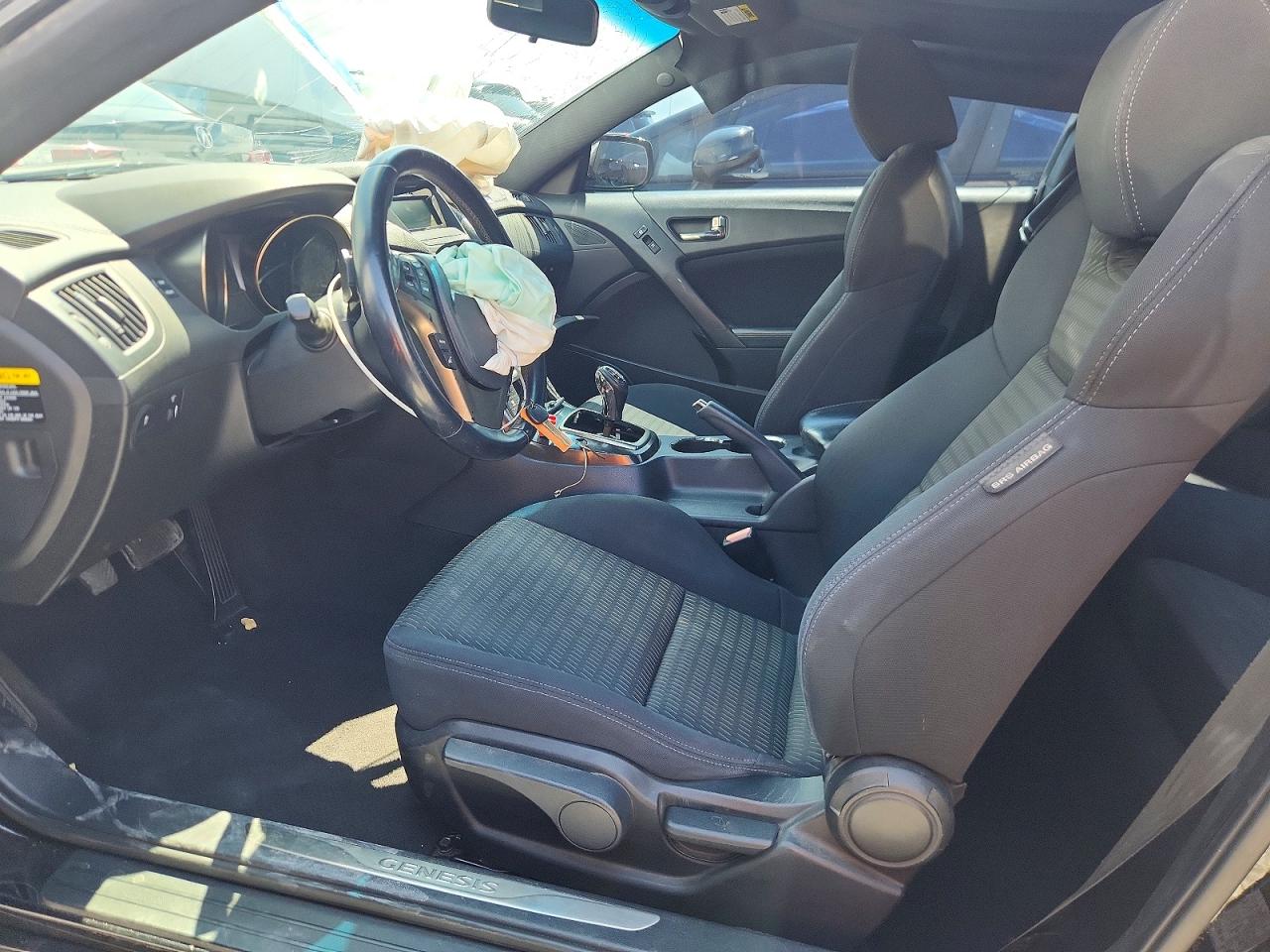 2013 Hyundai Genesis Coupe 2.0t Black vin: KMHHT6KD3DU086668