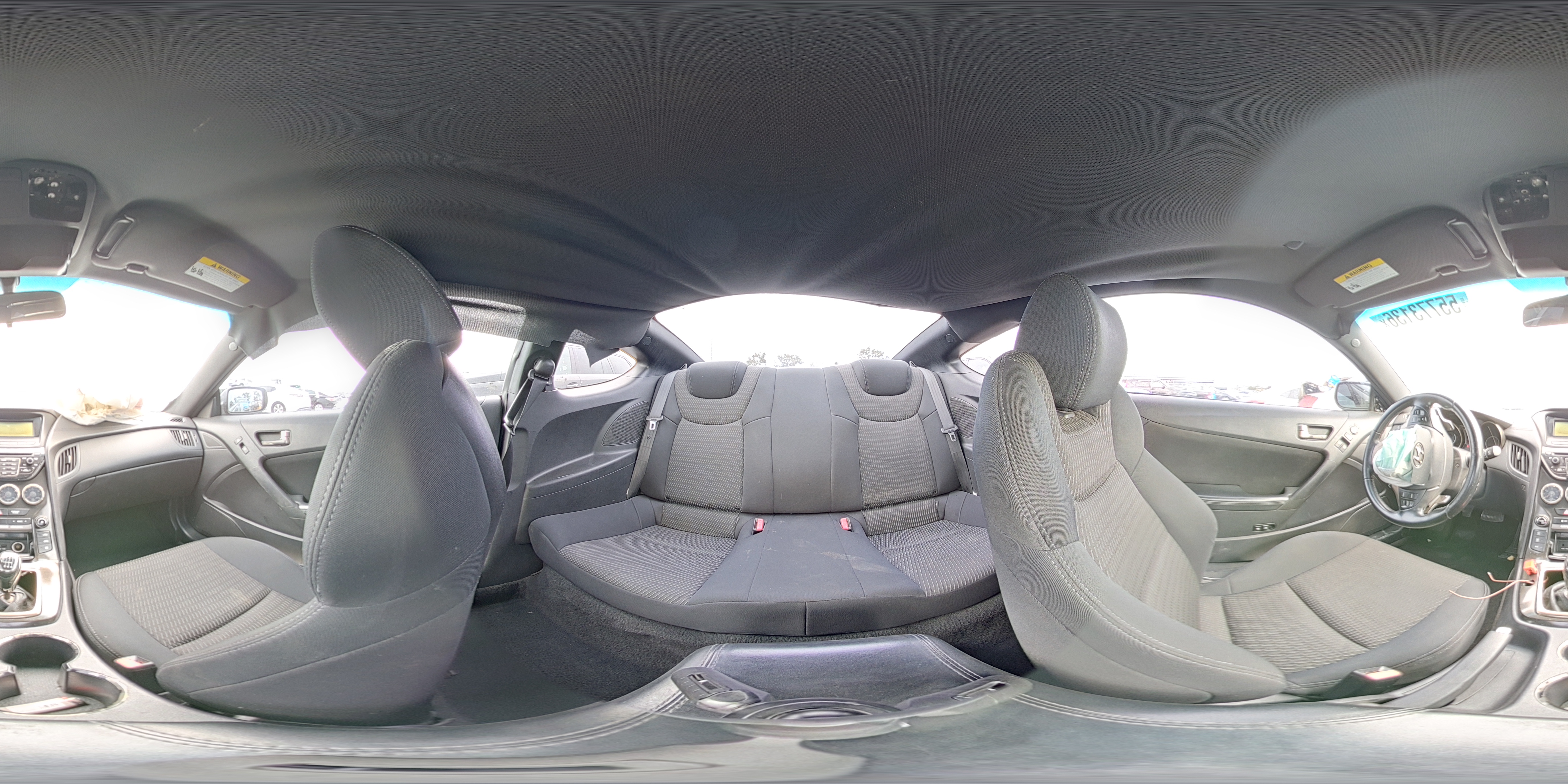 2013 Hyundai Genesis Coupe 2.0t Black vin: KMHHT6KD3DU086668