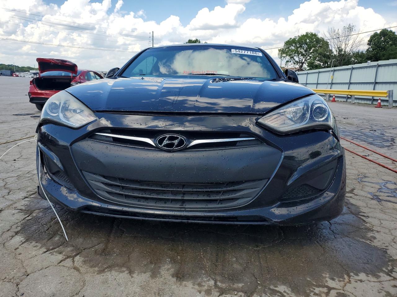 2013 Hyundai Genesis Coupe 2.0t Black vin: KMHHT6KD3DU087383