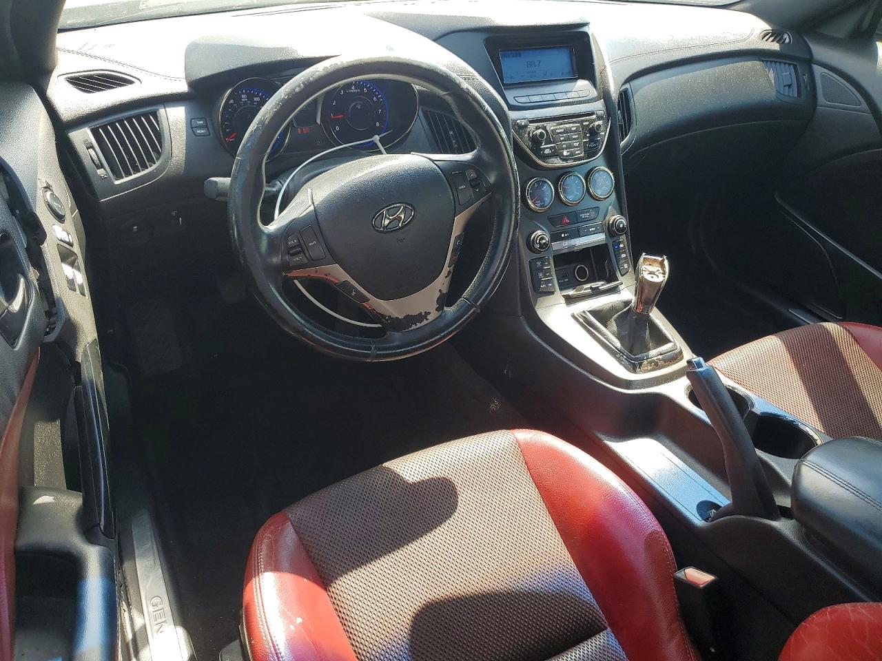 2013 Hyundai Genesis Coupe 2.0t Black vin: KMHHT6KD3DU087383