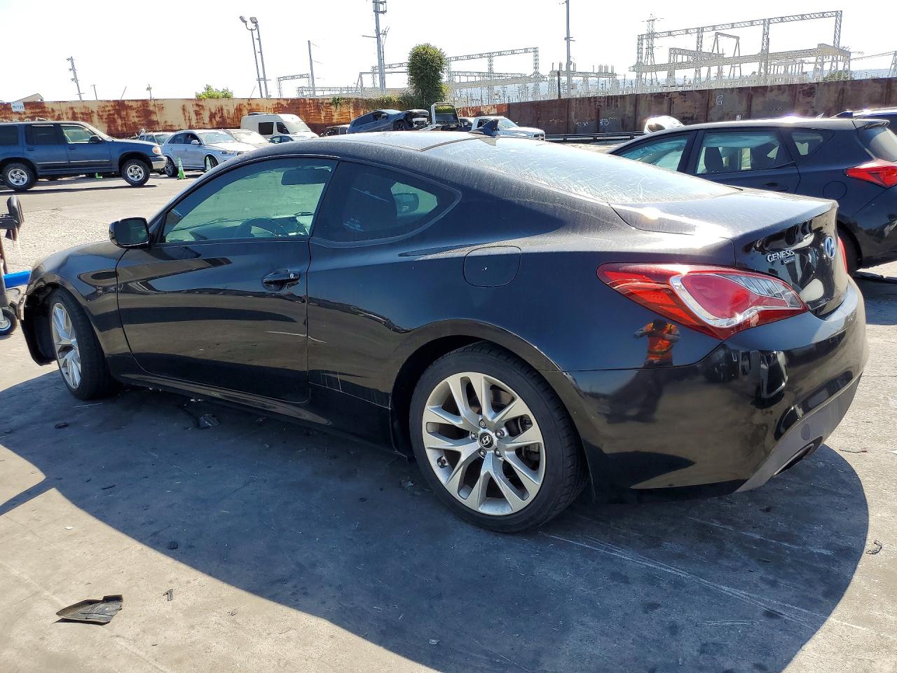 2013 Hyundai Genesis Coupe 2.0t Black vin: KMHHT6KD3DU090588