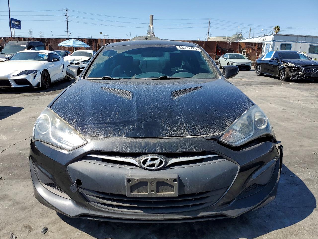2013 Hyundai Genesis Coupe 2.0t Black vin: KMHHT6KD3DU090588