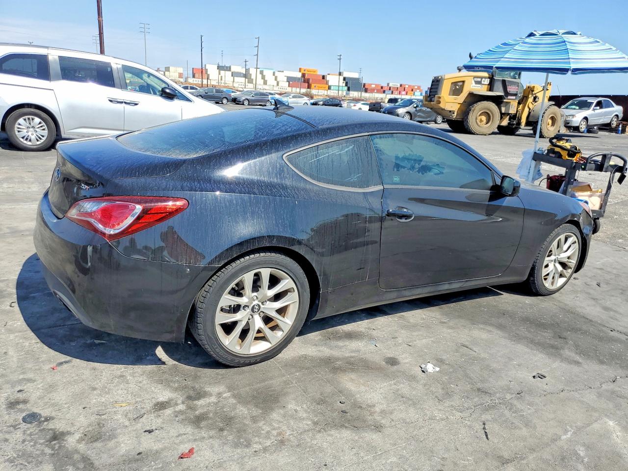 2013 Hyundai Genesis Coupe 2.0t Black vin: KMHHT6KD3DU090588