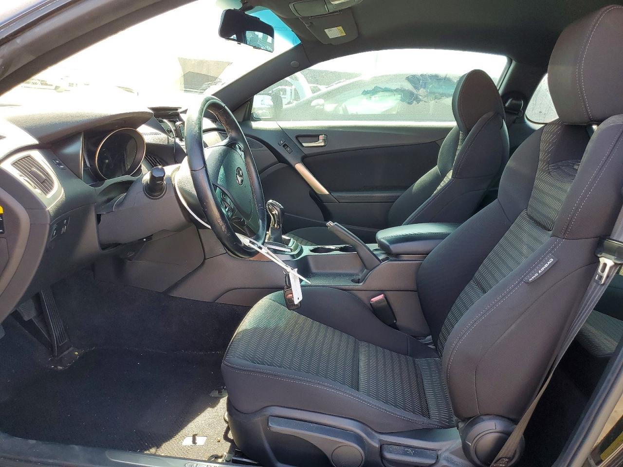 2013 Hyundai Genesis Coupe 2.0t Black vin: KMHHT6KD3DU090588